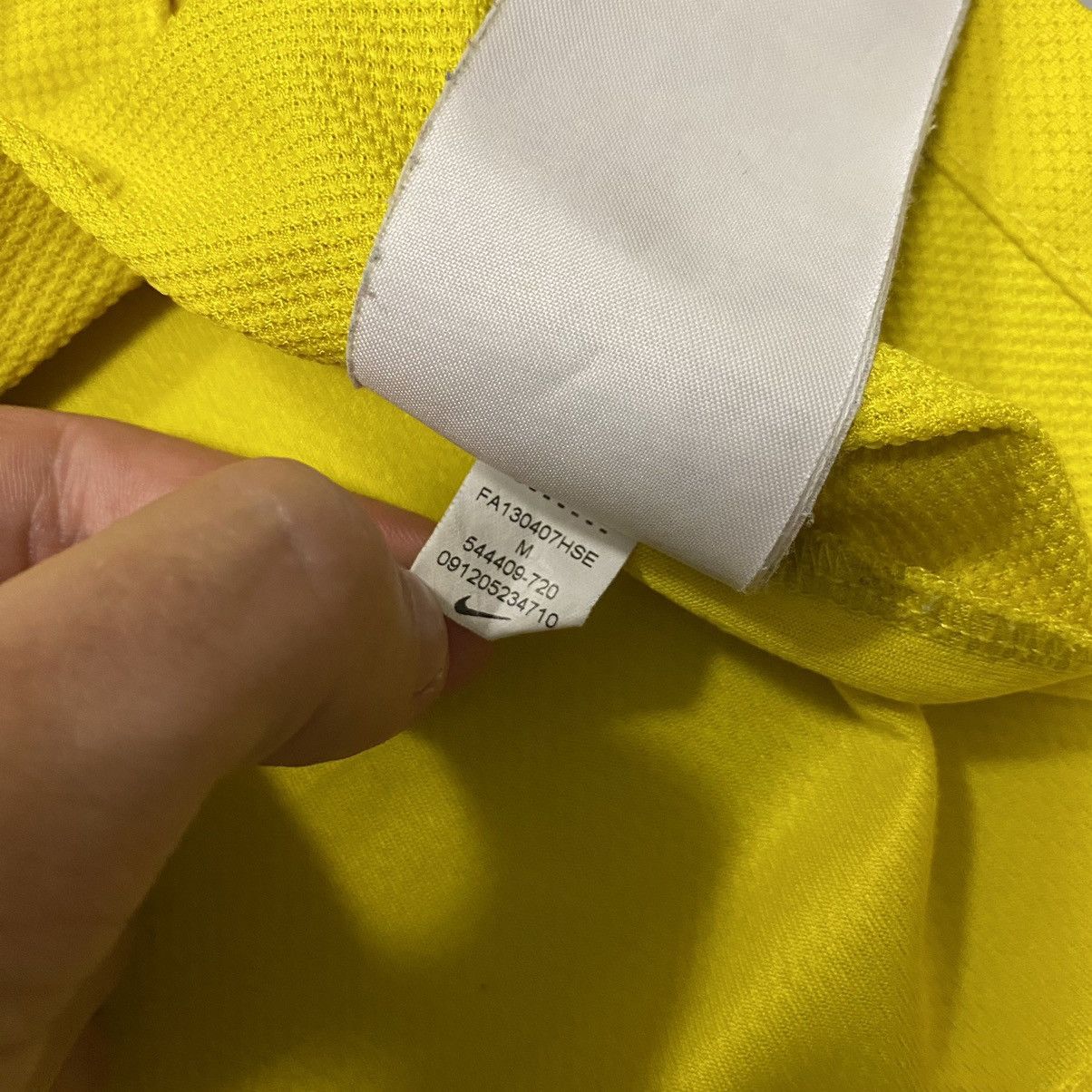 Nike Everton FC 2013/2014 Away Long Sleeve Jersey Football Shirt Size US M / EU 48-50 / 2 - 13 Thumbnail