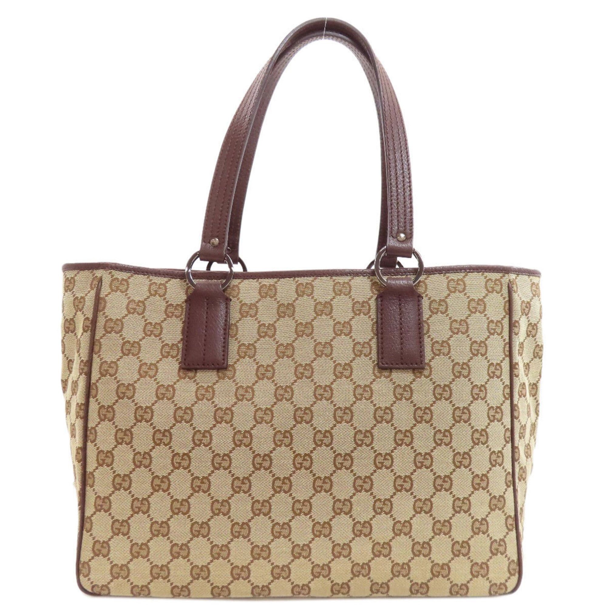 Gucci Gucci 113017 GG Pattern Tote Bag Canvas Women's GUCCI Size ONE SIZE - 1 Thumbnail