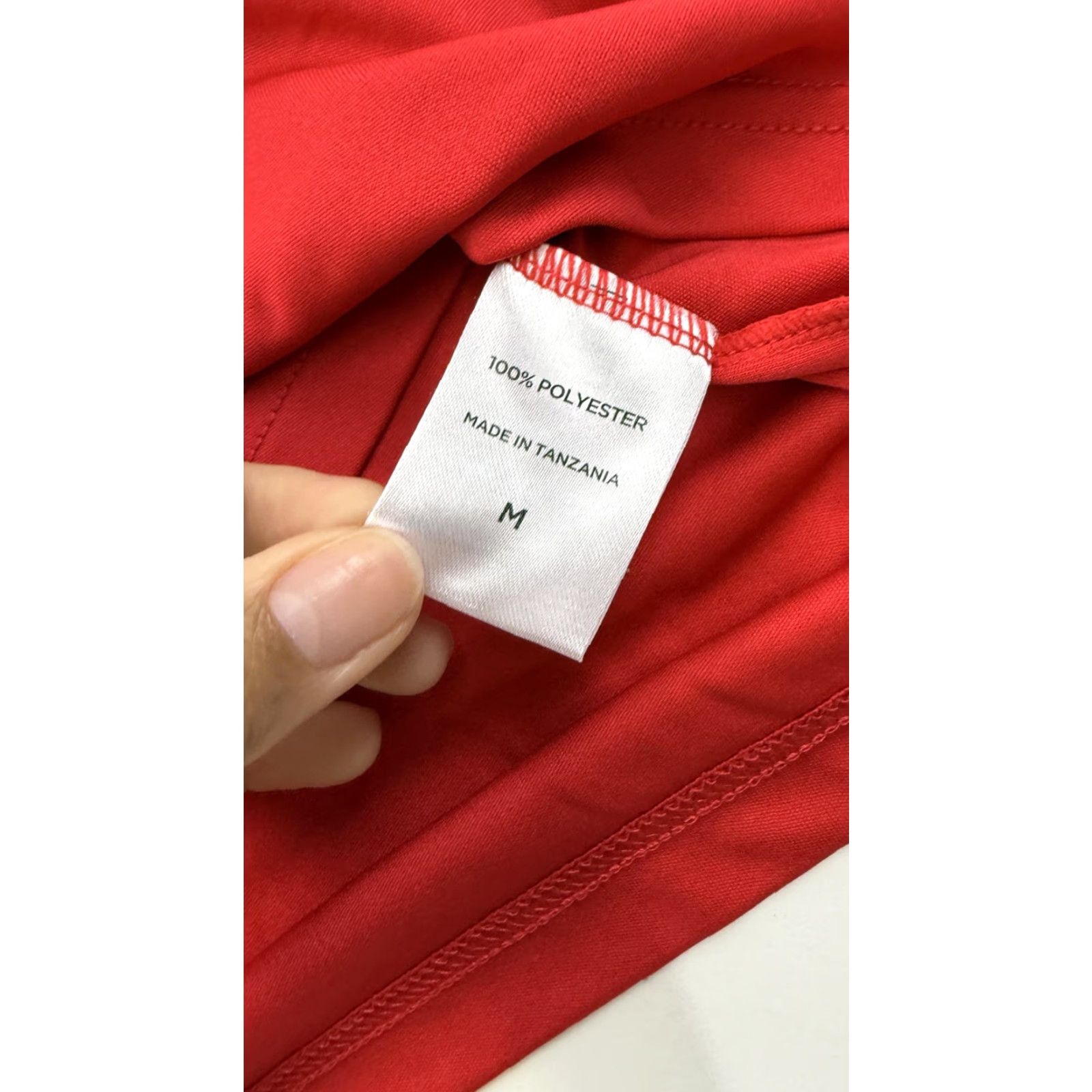 Logo 7 Jamba Shirt Mens Medium Red Sport-Tek Performance Tee Polyester Lightweight Logo Short Sleeve Crew Neck T-Shirt Fitness Gym Running Size US M / EU 48-50 / 2 - 5 Thumbnail