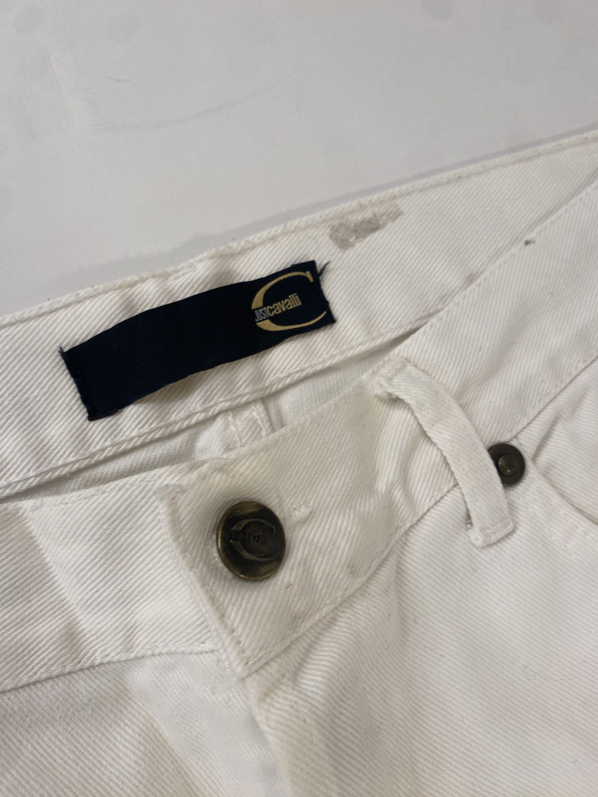 Roberto Cavalli Roberto Cavalli White Jeans - 32 Size US 32 / EU 48 - 3 Thumbnail