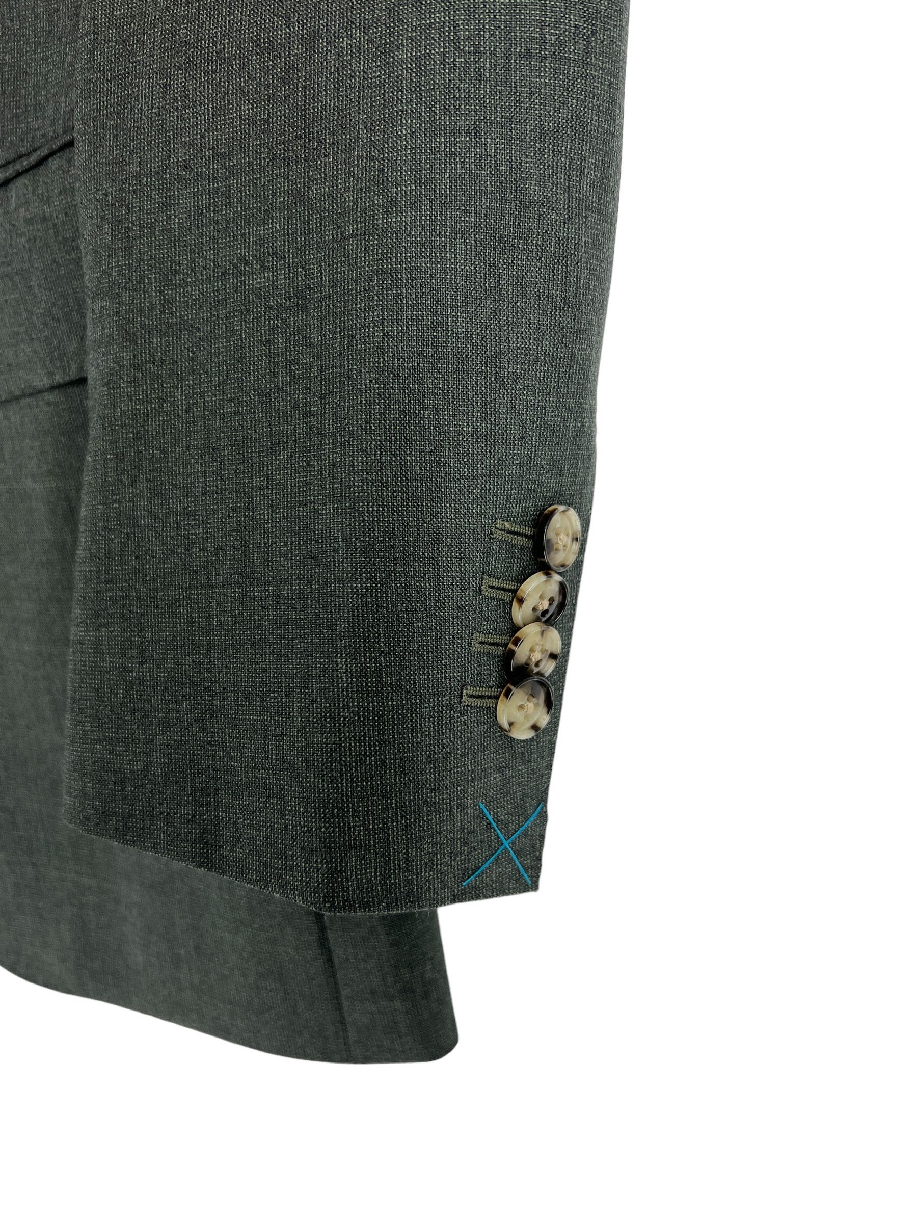 Suitsupply Lazio Wool Formal Blazer Waistcoat Suit EU:48; UK/US:38S Size 38S - 9 Thumbnail