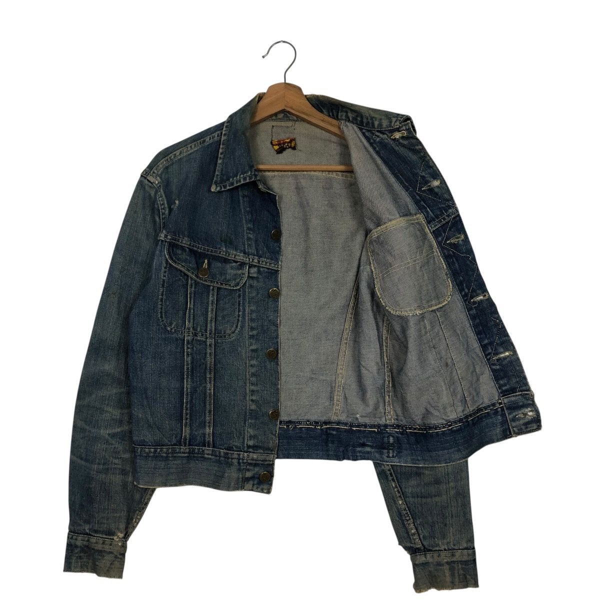 Lee 🔥TRUE VINTAGE 50’s TRUCKER DENIM JACKET LEE RIDERS Size US M / EU 48-50 / 2 - 15 Thumbnail