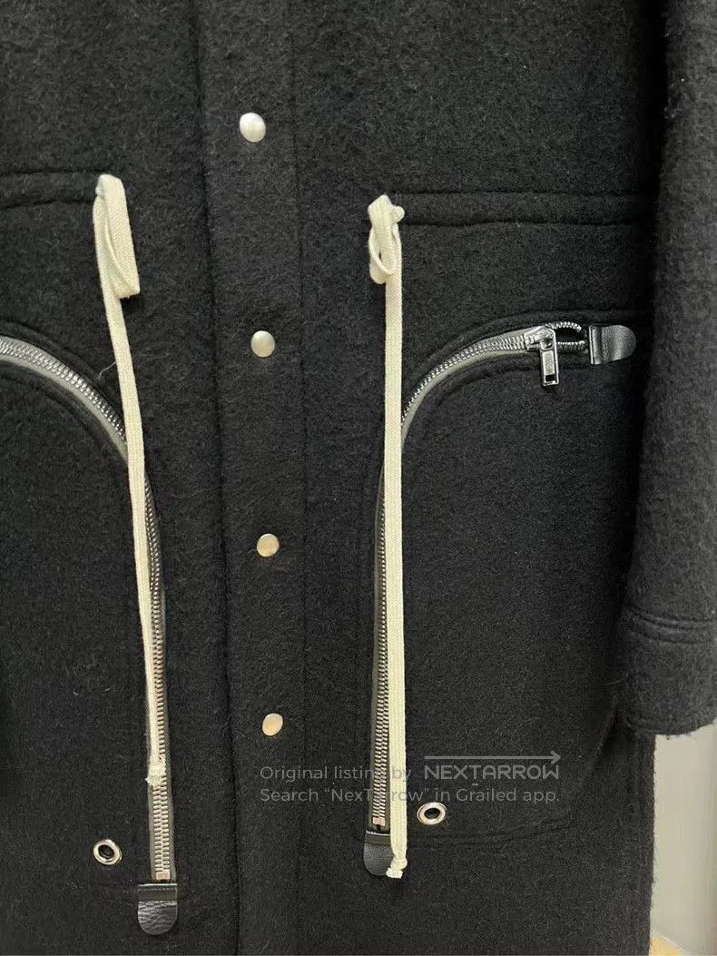 Rick Owens rick owens wool coat in black. Size US S / EU 44-46 / 1 - 3 Thumbnail