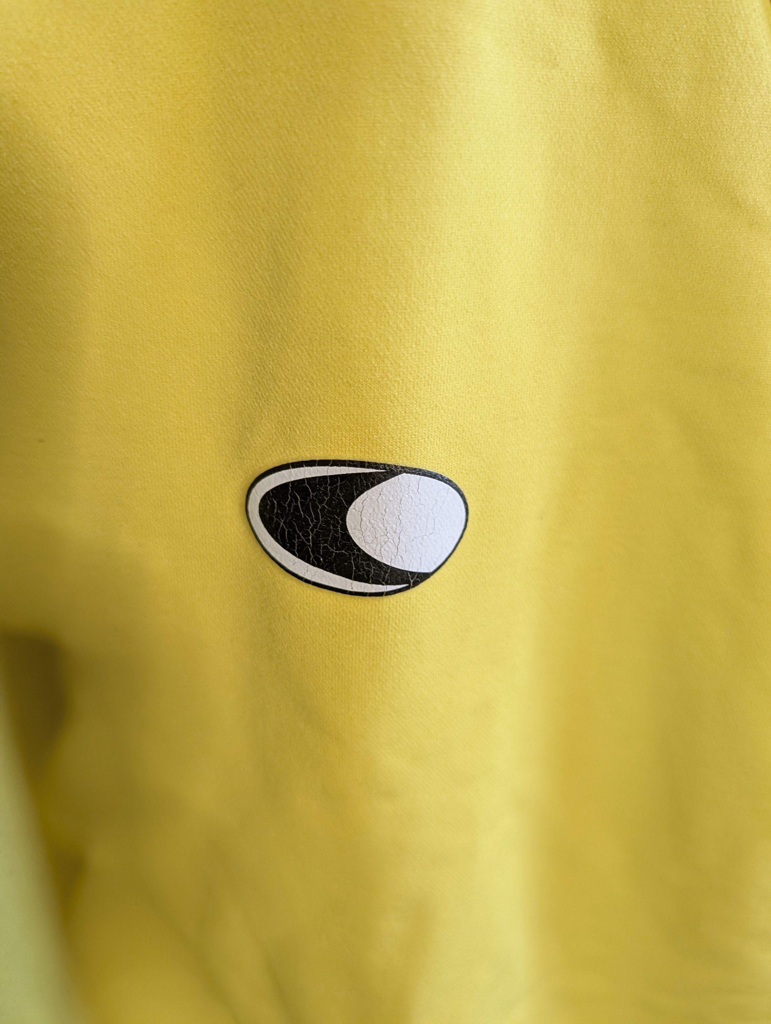 Canari VTG MiUSA Yellow L/S 1/4 Zip Yellow Logo Cycling Jersey Size US L / EU 52-54 / 3 - 4 Thumbnail