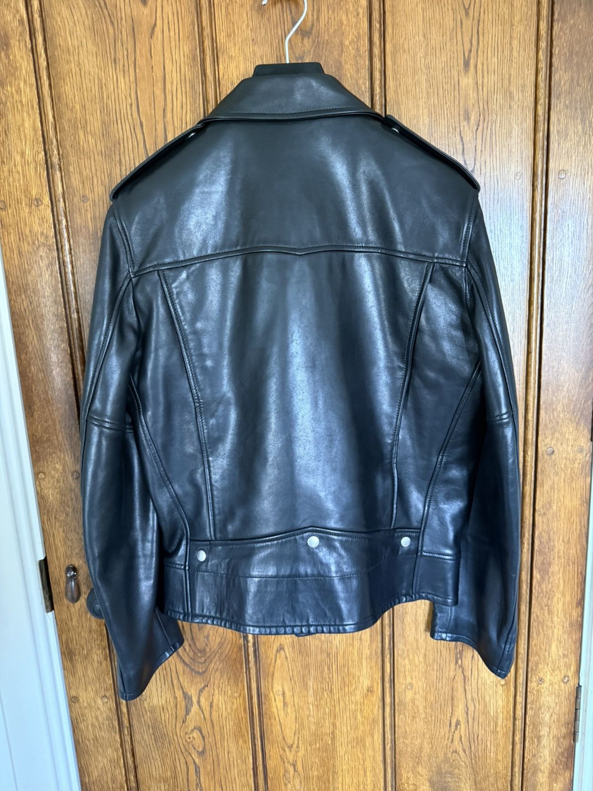 Saint Laurent Paris FW13 Holy Grail Saint Laurent L01 biker leather jacket 54 XL Size US L / EU 52-54 / 3 - 15 Thumbnail