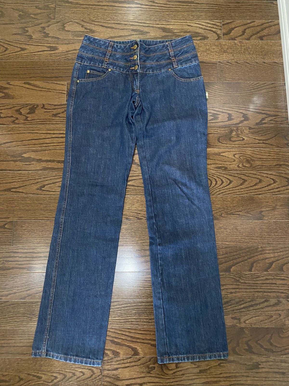 Jean Paul Gaultier Jpg triple waist jeans Size US 30 / EU 46 - 1 Thumbnail