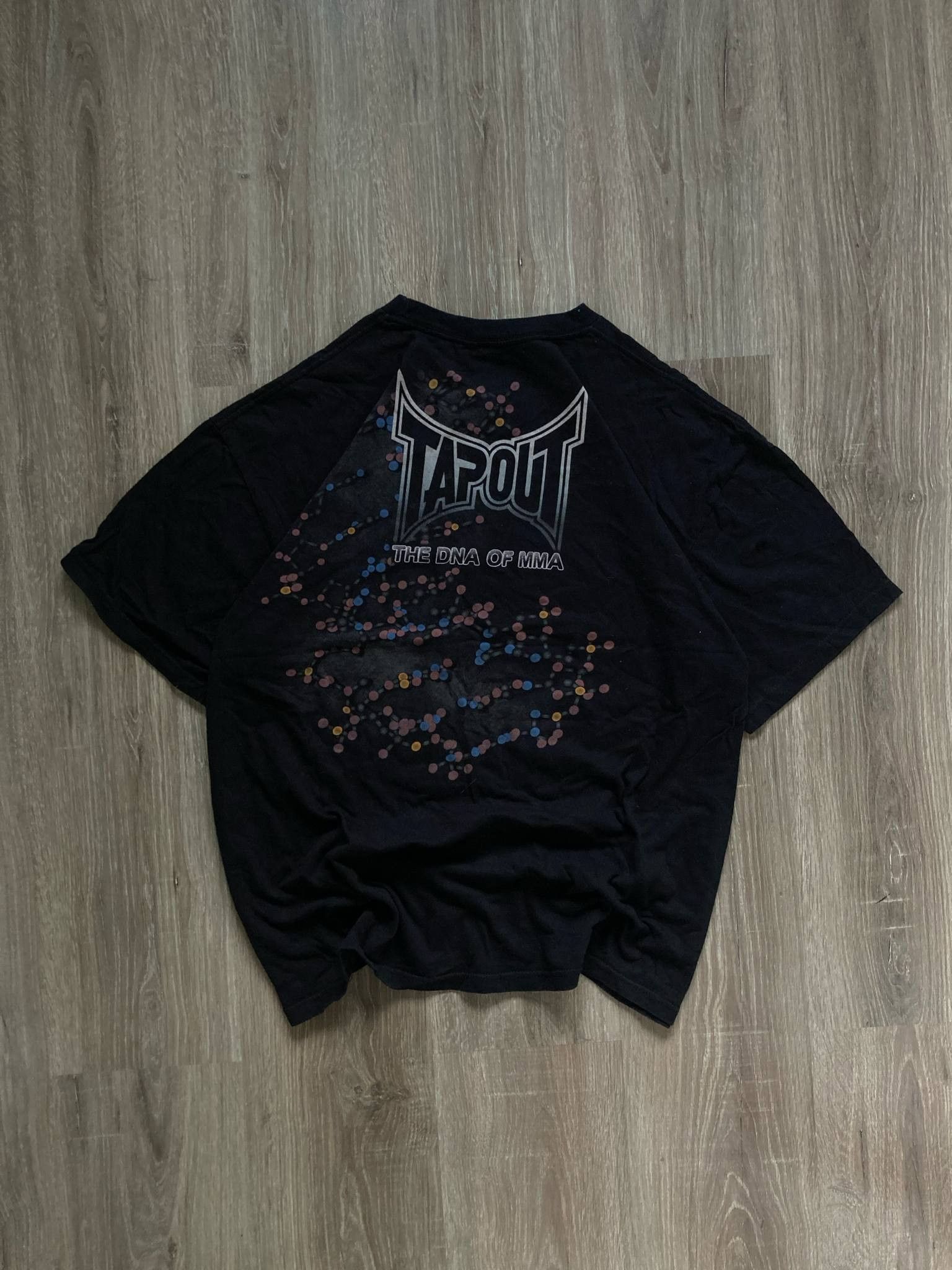 Tapout Tapout signature series the dna of mma tshirt rare y2k Size US XL / EU 56 / 4 - 2 Thumbnail
