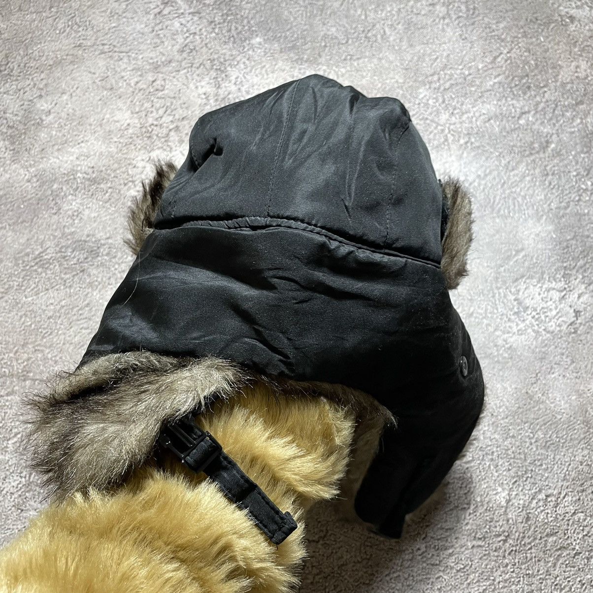 Vintage Vintage 90s Faux Mohair Ushanka Beanie Grunge Streetwear OS Size ONE SIZE - 3 Thumbnail