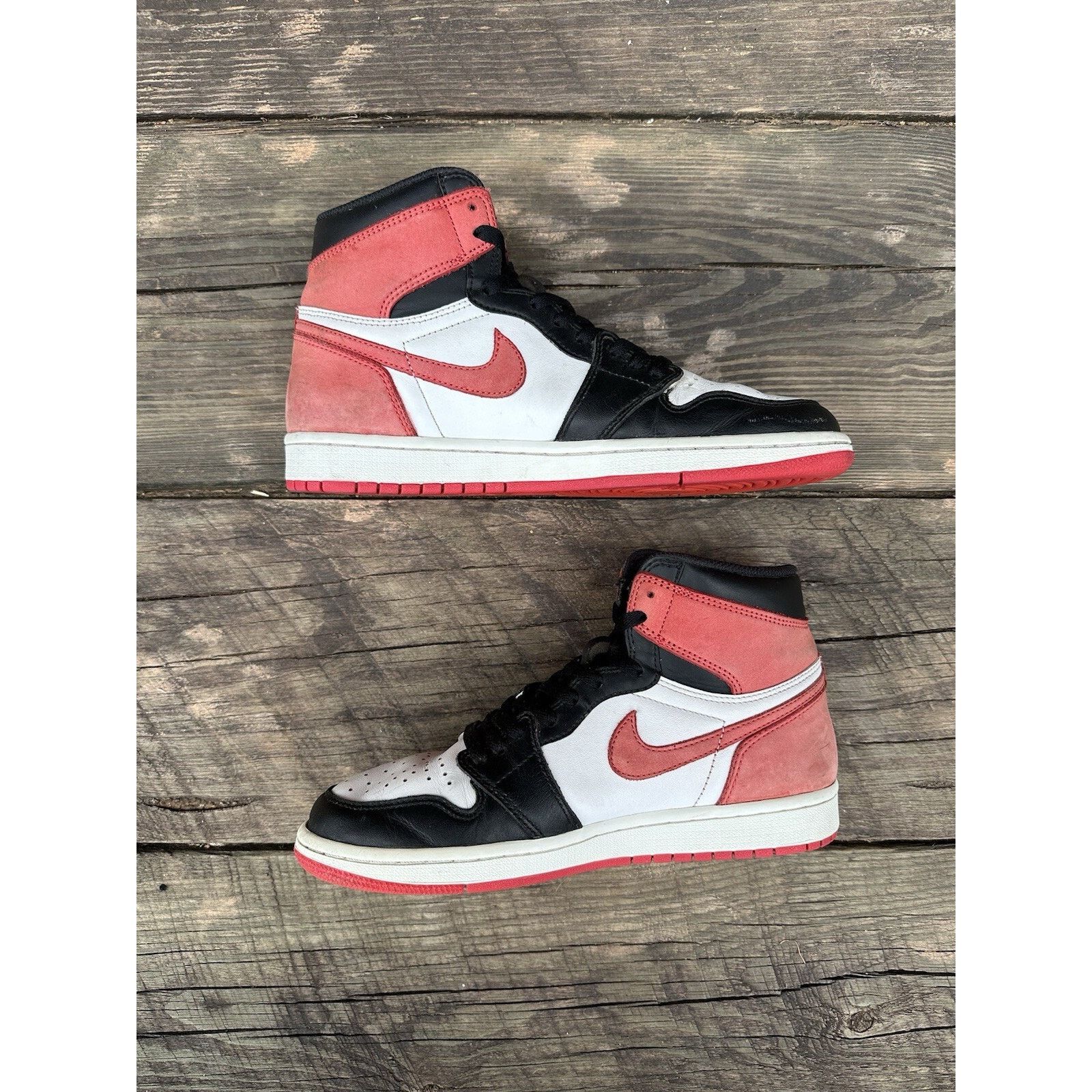 Jordan Brand Air Jordan 1 Retro Best Hand in the Game/Track Red - Size 8 Size US 8 / EU 41 - 3 Thumbnail