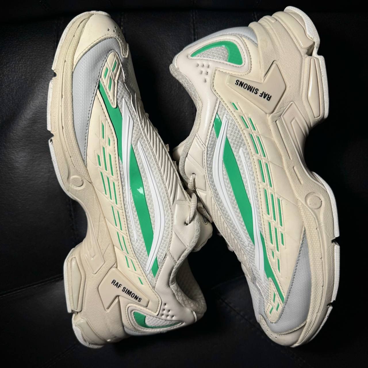 Raf Simons 44 Raf Simons UltraSceptre White Green Size US 11 / EU 44 - 7 Thumbnail
