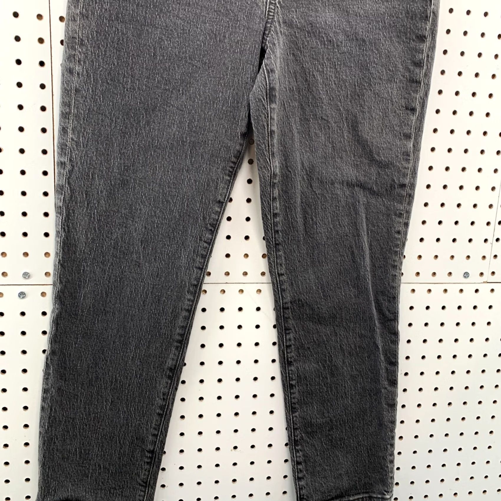 Madewell Madewell Tapered Womens 27 Black Perfect Jean Denim Size Fits 28x26 Faded Size 27" / US 4 / IT 40 - 5 Thumbnail