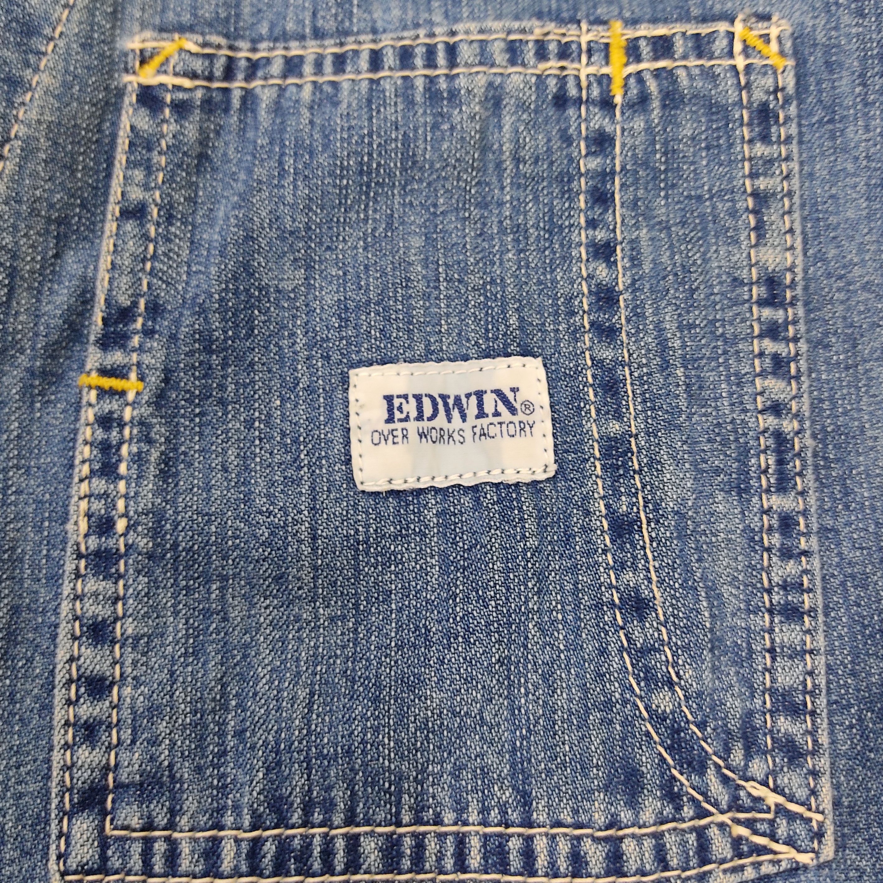 Edwin Vintage EDWIN Over Works Factory Chore Jacket Size US L / EU 52-54 / 3 - 12 Thumbnail