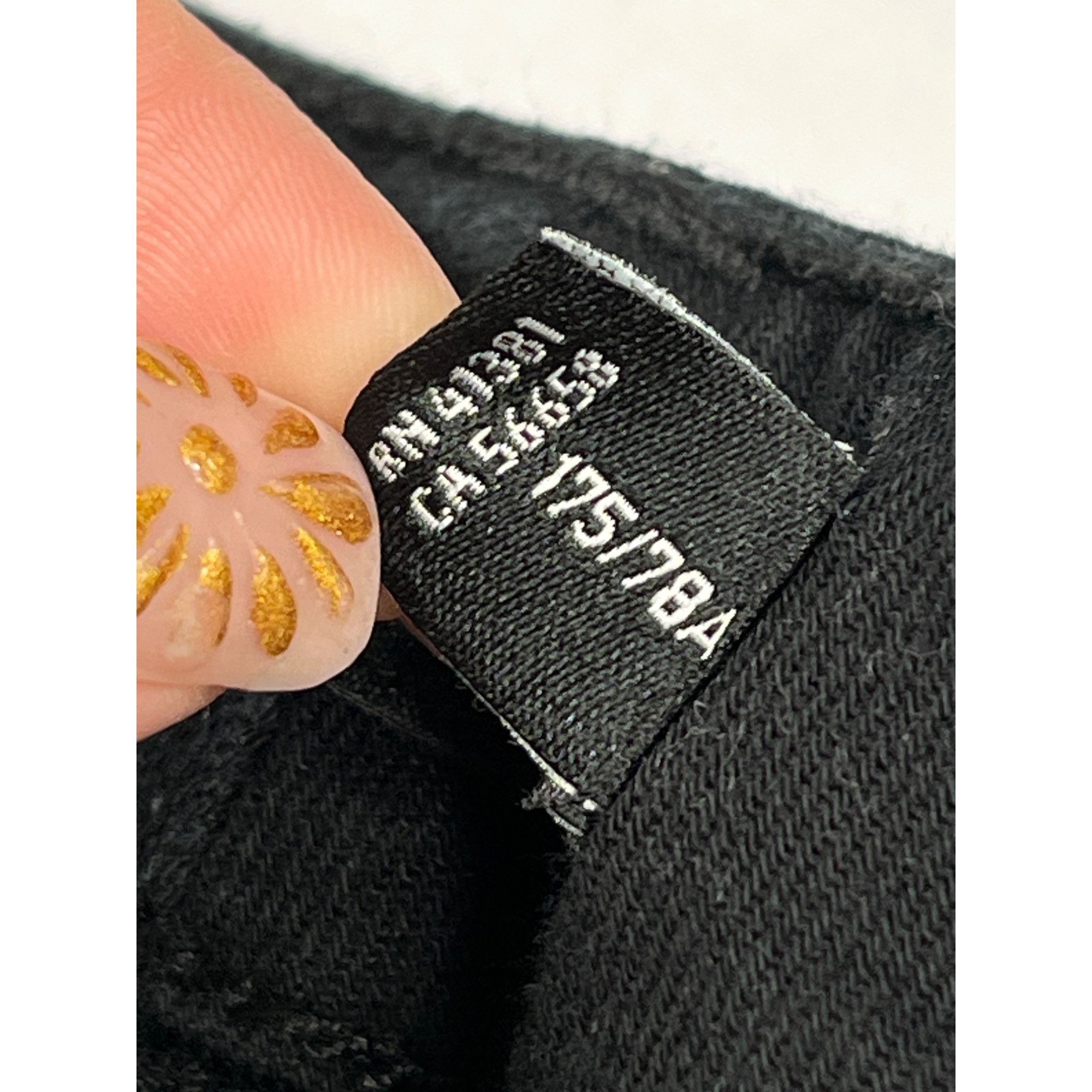 Lauren Ralph Lauren Lauren Ralph Lauren SKU 7886 Womens Black Straight Leg Pants Size 32" / US 10 / IT 46 - 13 Thumbnail
