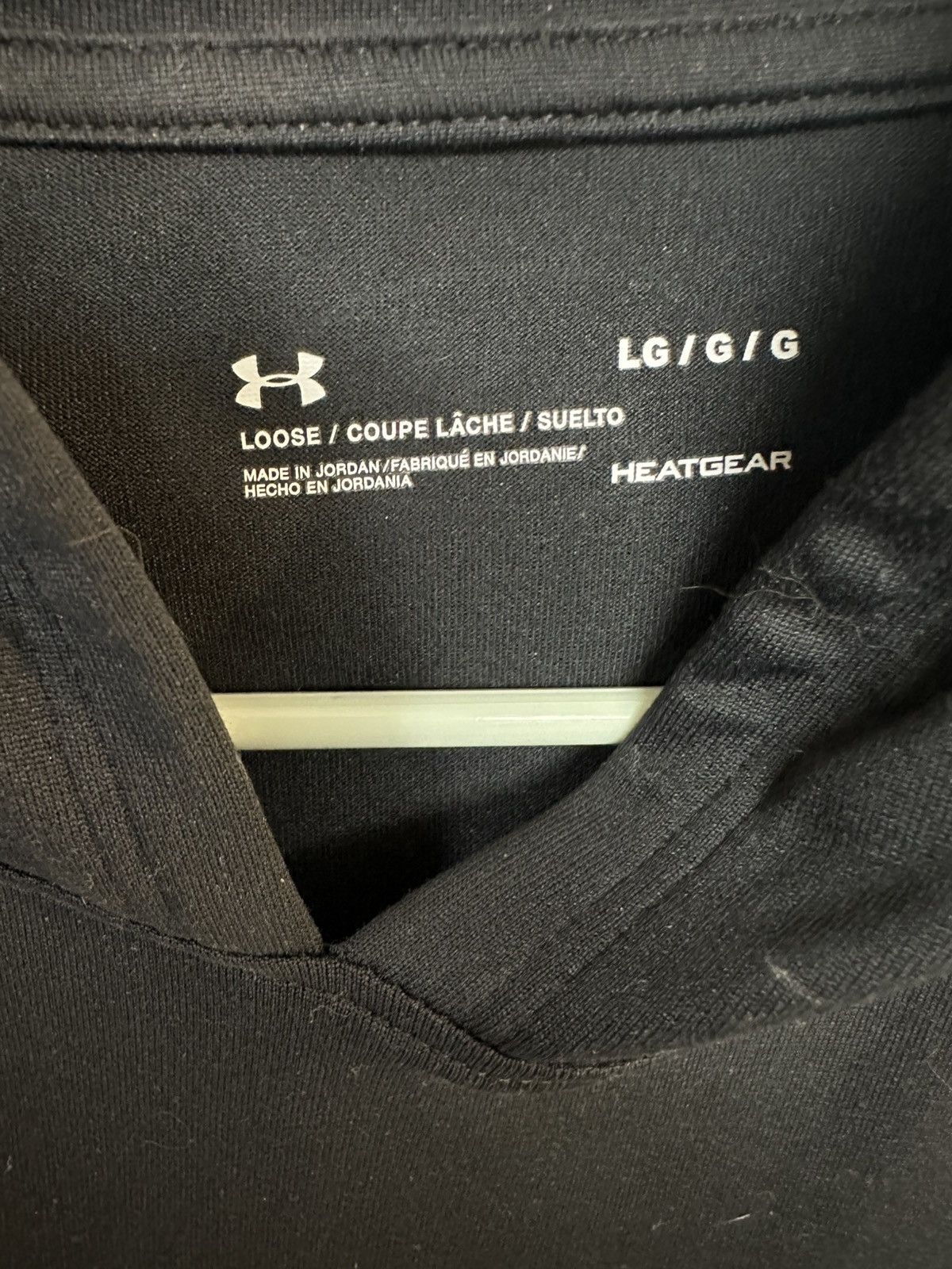 Under Armour Project Rock long sleeve hooded T-shirt Size US L / EU 52-54 / 3 - 3 Thumbnail