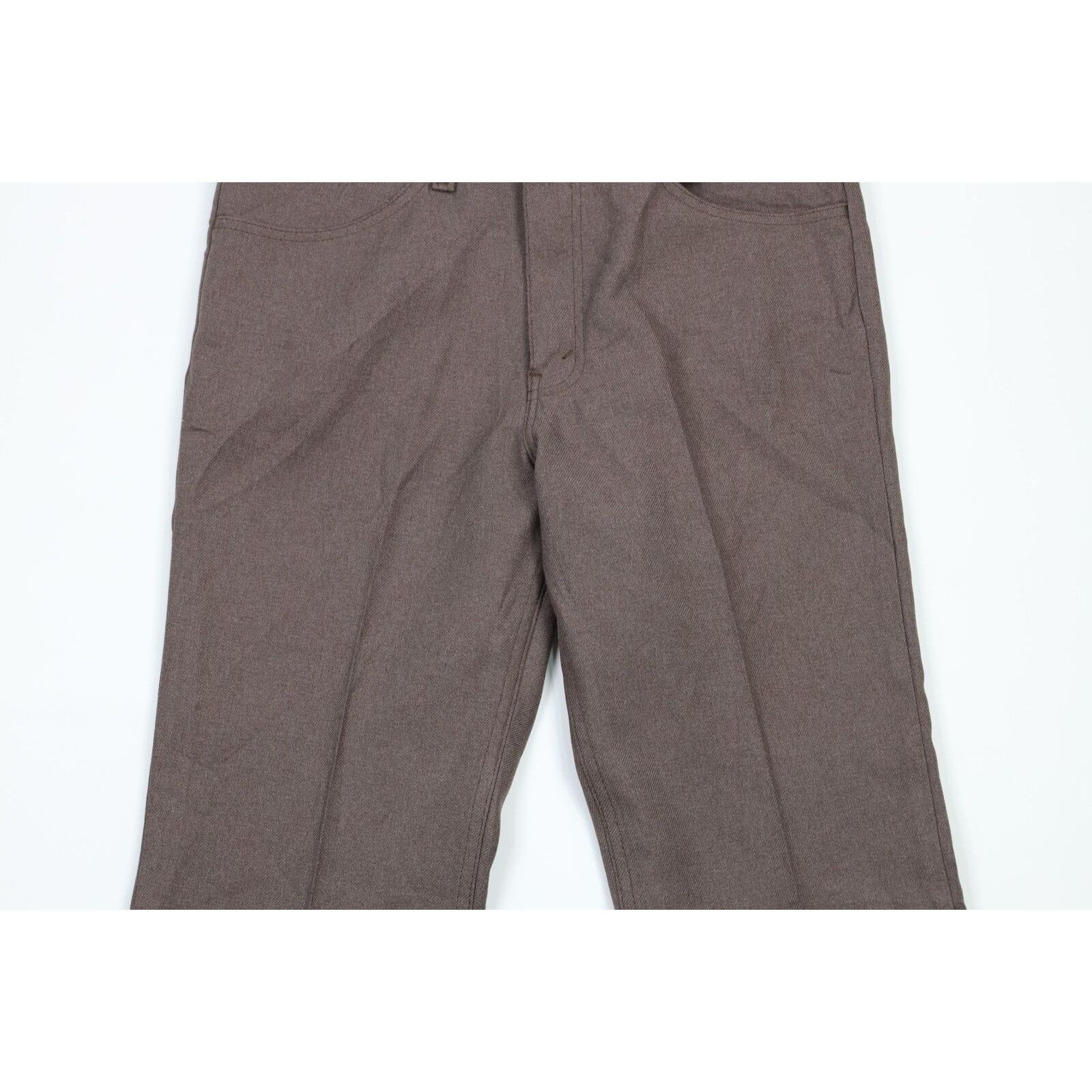 Levi's × Vintage Vintage 90s Levis Wide Leg Knit Chino Pants 33x30 Size US 33 - 3 Thumbnail