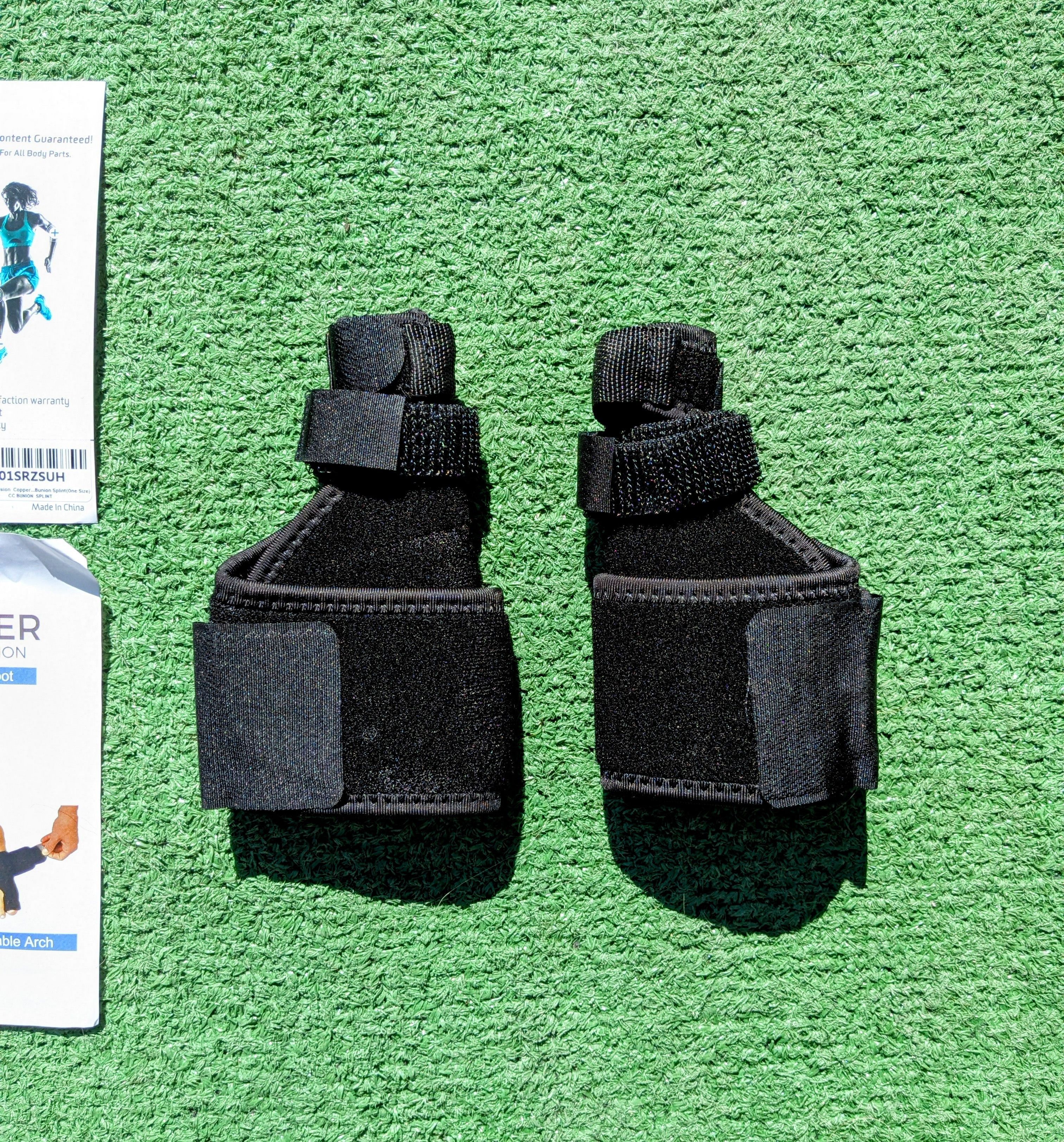 Designer Copper Compression Bunion Wrap Brace L/R Foot Toe Splint Size ONE SIZE - 3 Thumbnail