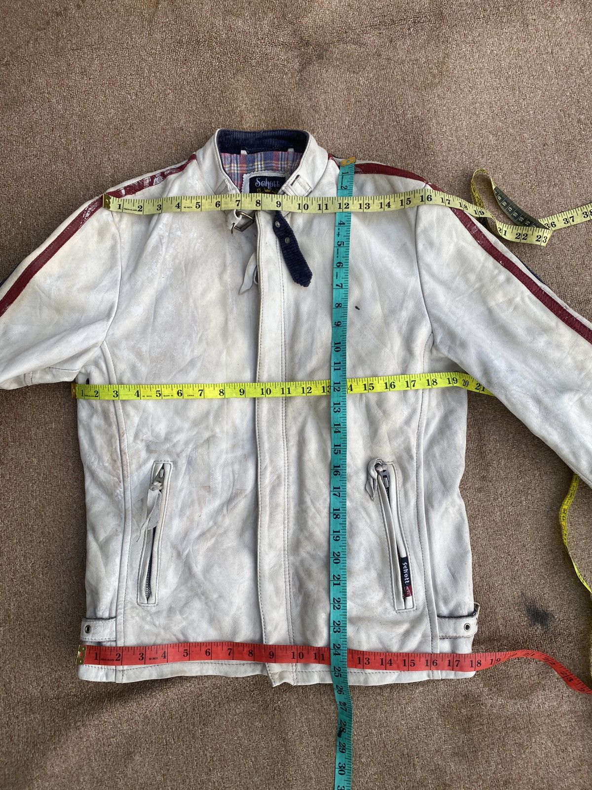 Schott × Vintage Vintage schoot motorcycle leather jacket Size US M / EU 48-50 / 2 - 8 Thumbnail