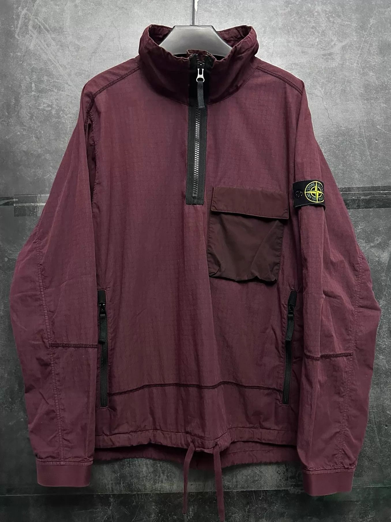 Stone Island Stone Island Chimney Half-Zip Wine Red L fits XL Size US L / EU 52-54 / 3 - 1 Thumbnail