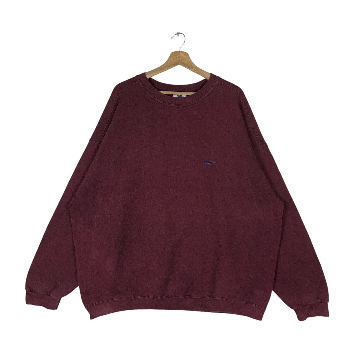 Nike Nike Mini Logo Pullover Jumper Sweatshirt Size US XXL / EU 58 / 5 - 1 Thumbnail
