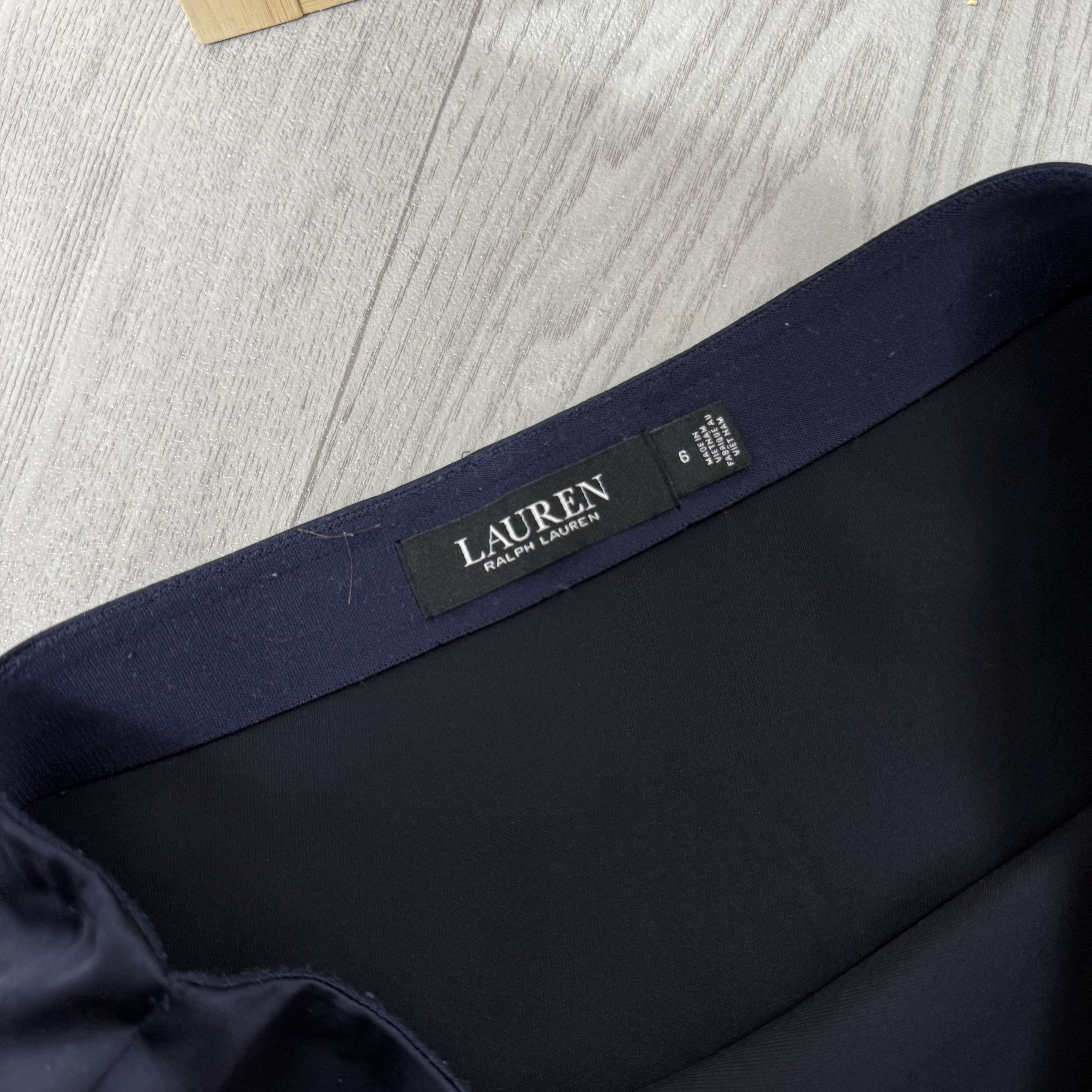 Lauren Ralph Lauren Vintage Polo Ralph Lauren 90s Blue Maxi Skirt Size 26" / US 2 / IT 38 - 5 Thumbnail