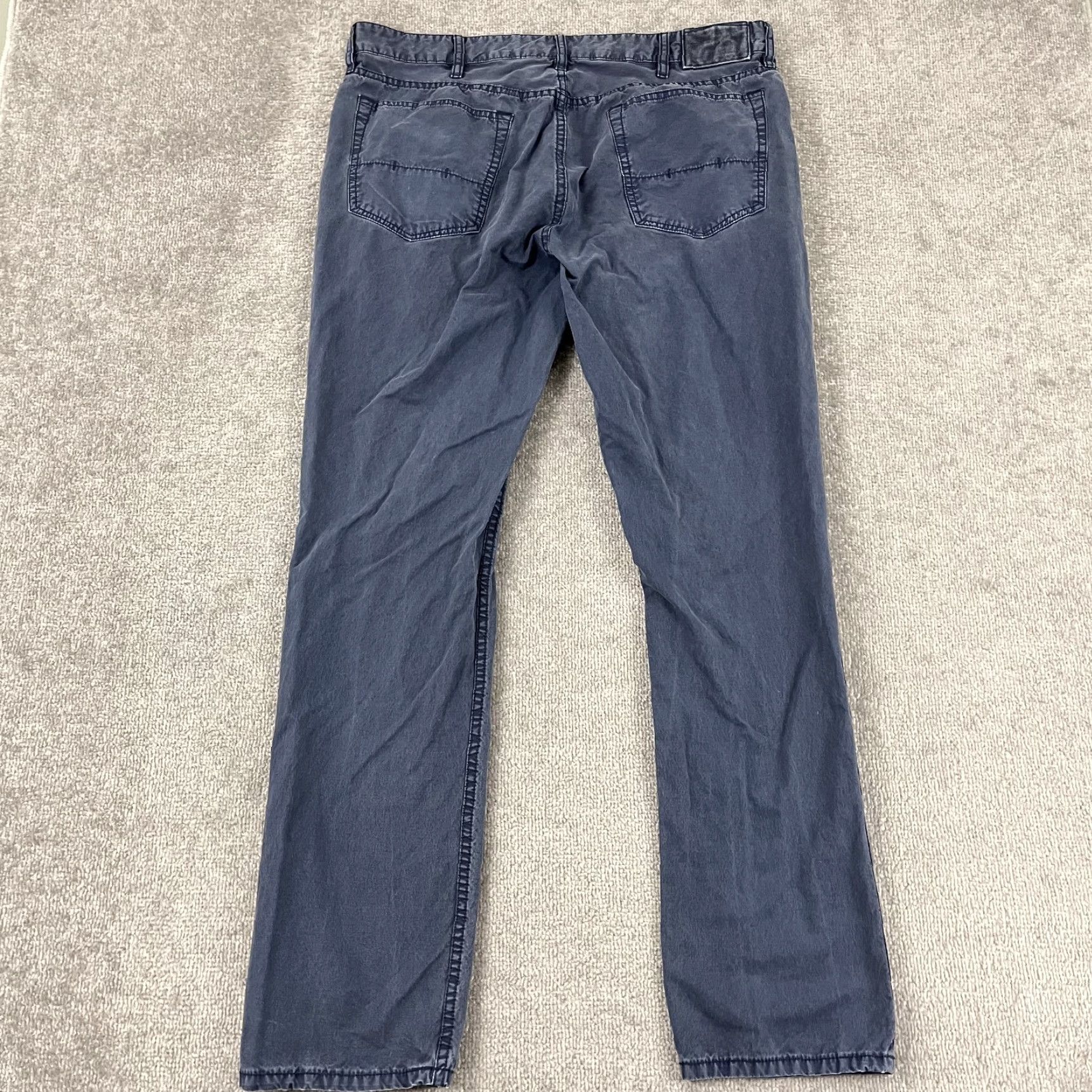 Polo Ralph Lauren Polo Ralph Lauren Pants Mens 36x32 Varick Slim Straight Chino Blue Casual Mens Size US M / EU 48-50 / 2 - 6 Thumbnail