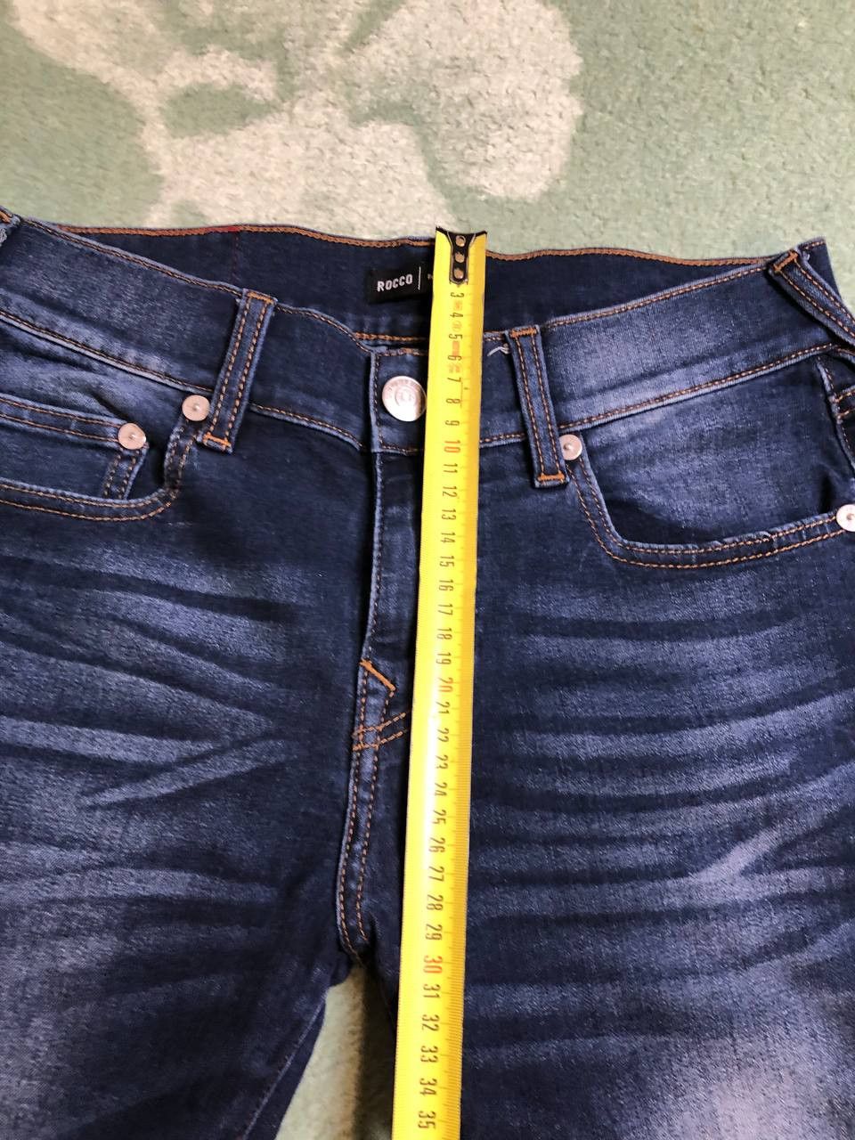 True Religion True Religion Rocco Relaxed Skinny Jeans Dark Wash Mens Size US 30 / EU 46 - 13 Thumbnail