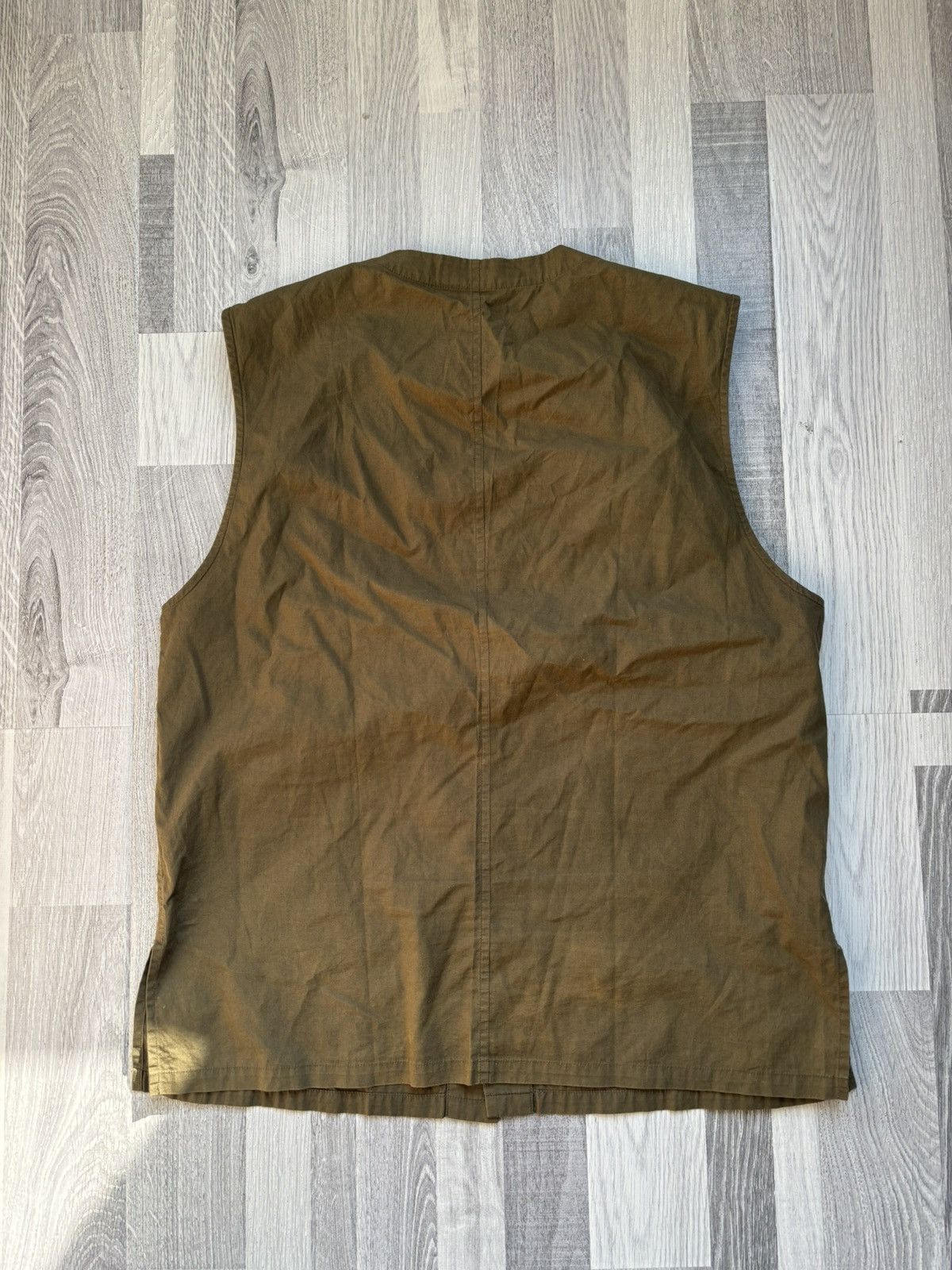 Issey Miyake Issey Miyake Men SS04 Round Collar Sleeveless Gilet Vest Size US M / EU 48-50 / 2 - 3 Thumbnail