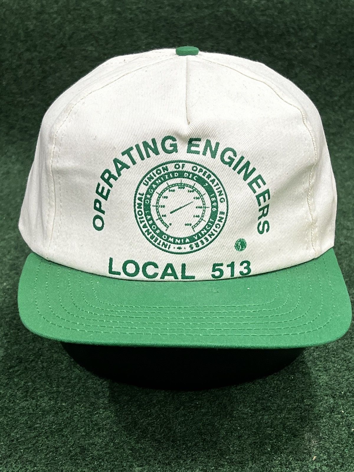 Vintage Vintage 90s Union Of Operating Engineers Snapback Hat Size ONE SIZE - 1 Thumbnail