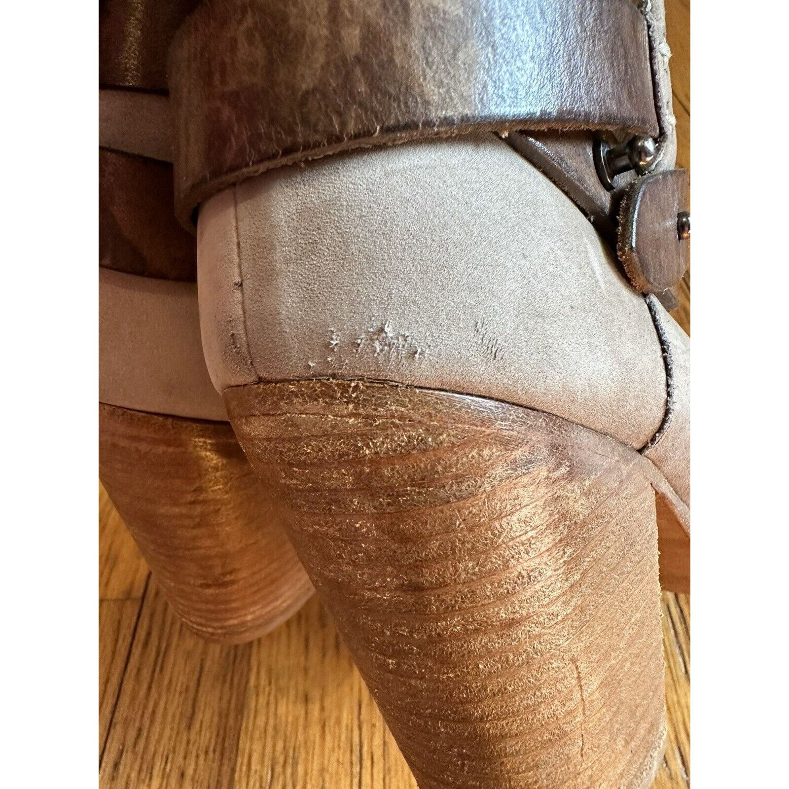 Rag & Bone Rag & Bone Size 37 Harrow Gray Leather Ankle Boots Casual Size US 6.5 / IT 36.5 - 7 Thumbnail