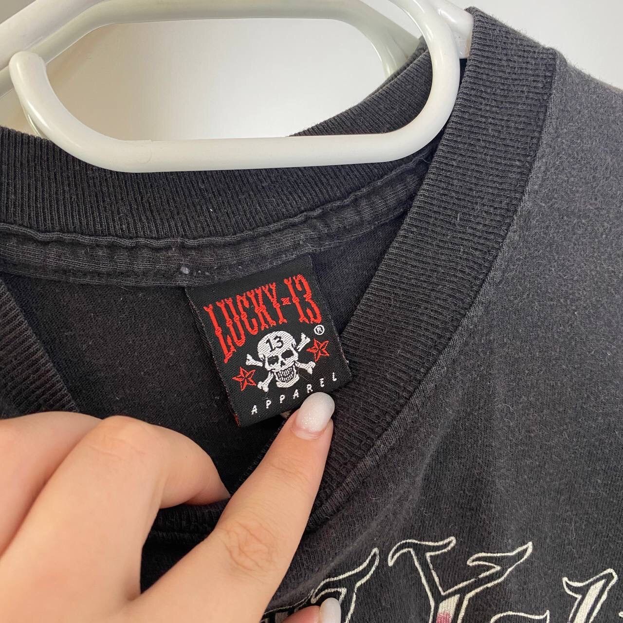 Vintage Lucky 13 Tee Vintage Skull Size US S / EU 44-46 / 1 - 3 Thumbnail