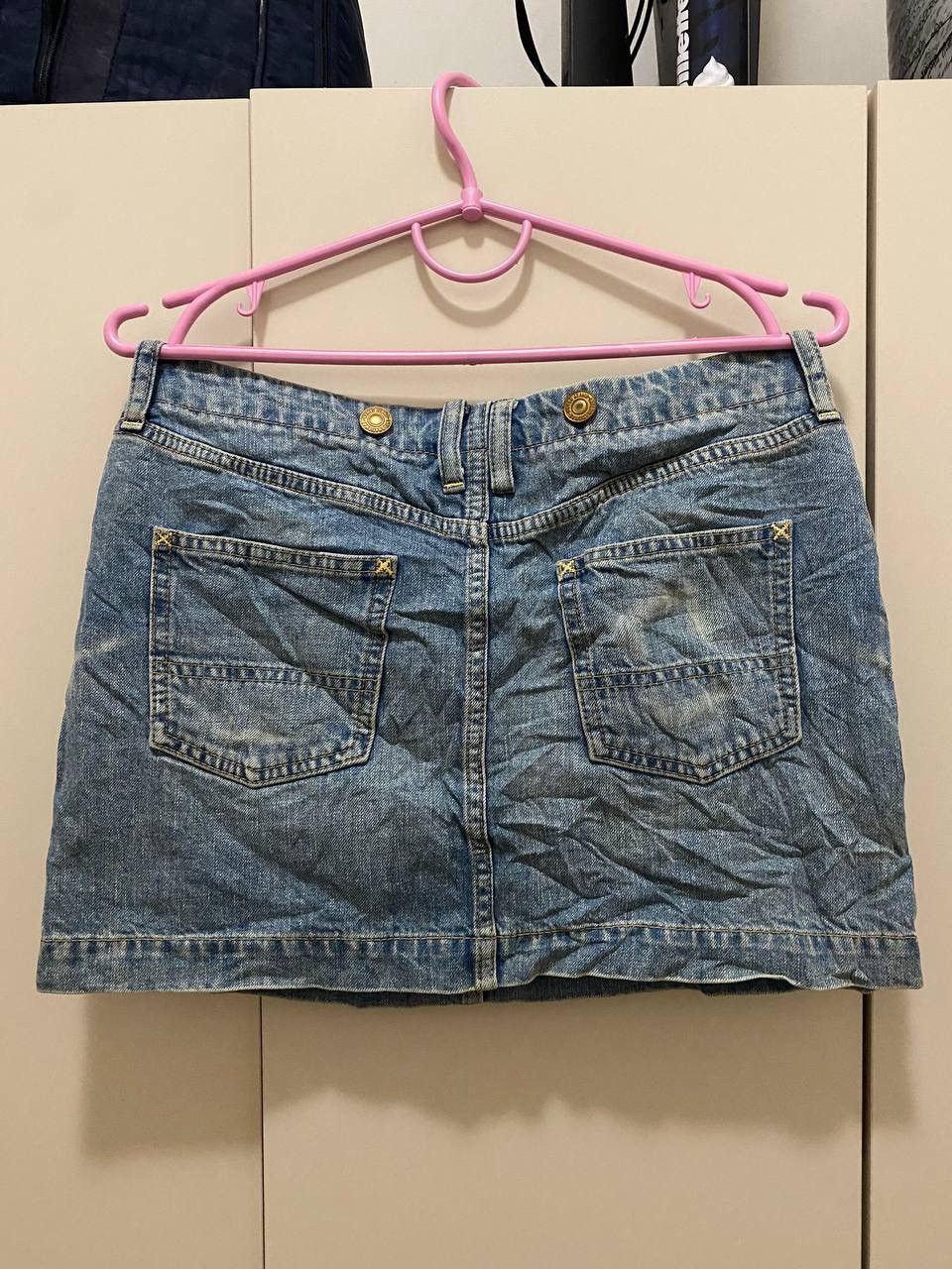 Japanese Brand × Vintage RNA ALTERNATIVE WOMEN JEANS SKIRT Size 26" / US 2 / IT 38 - 2 Thumbnail
