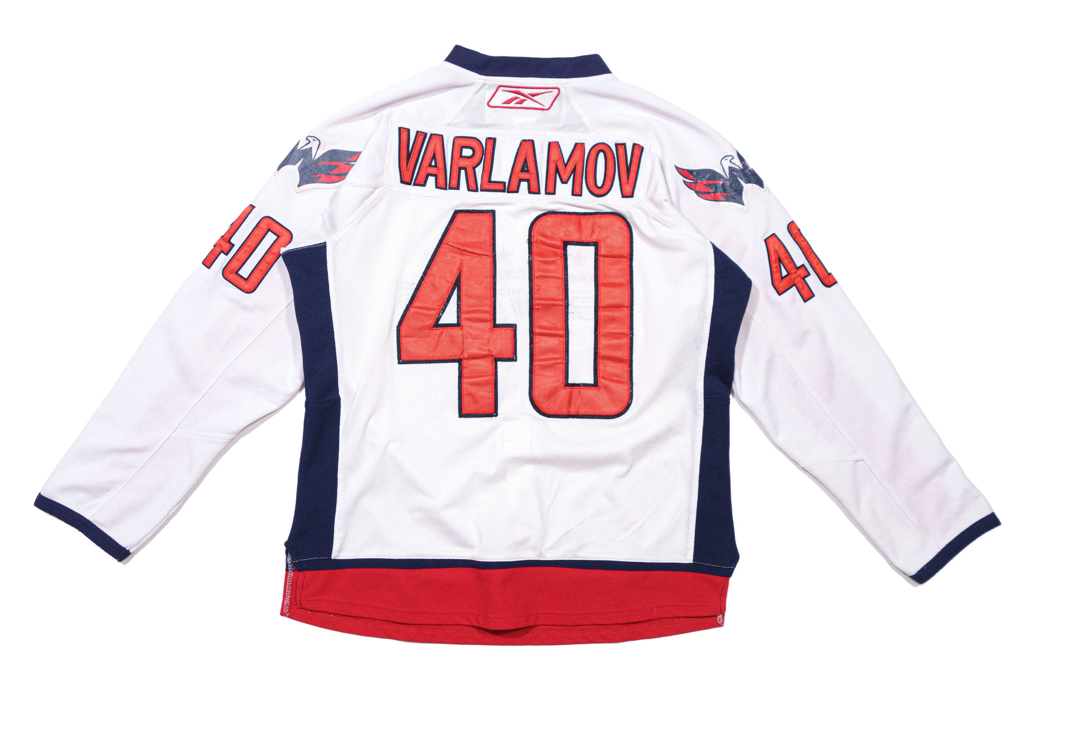 NHL 00S Washington Capitals 40 Varlamov Jersey Size US M / EU 48-50 / 2 - 2 Thumbnail