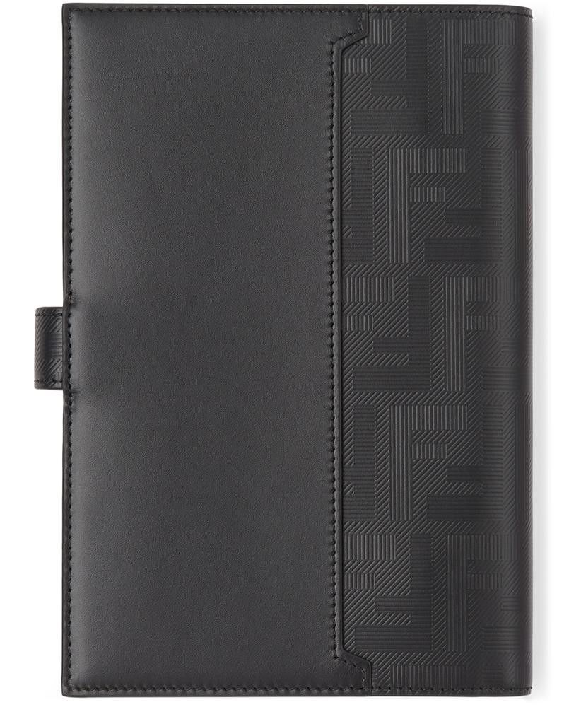 Fendi FENDI Shadow black FF logo leather refillable notebook Size ONE SIZE - 3 Thumbnail