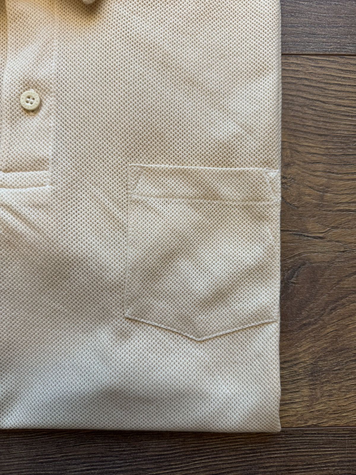 Sunspel Sunspel Beige Riviera Polo - Size L Size US L / EU 52-54 / 3 - 3 Thumbnail