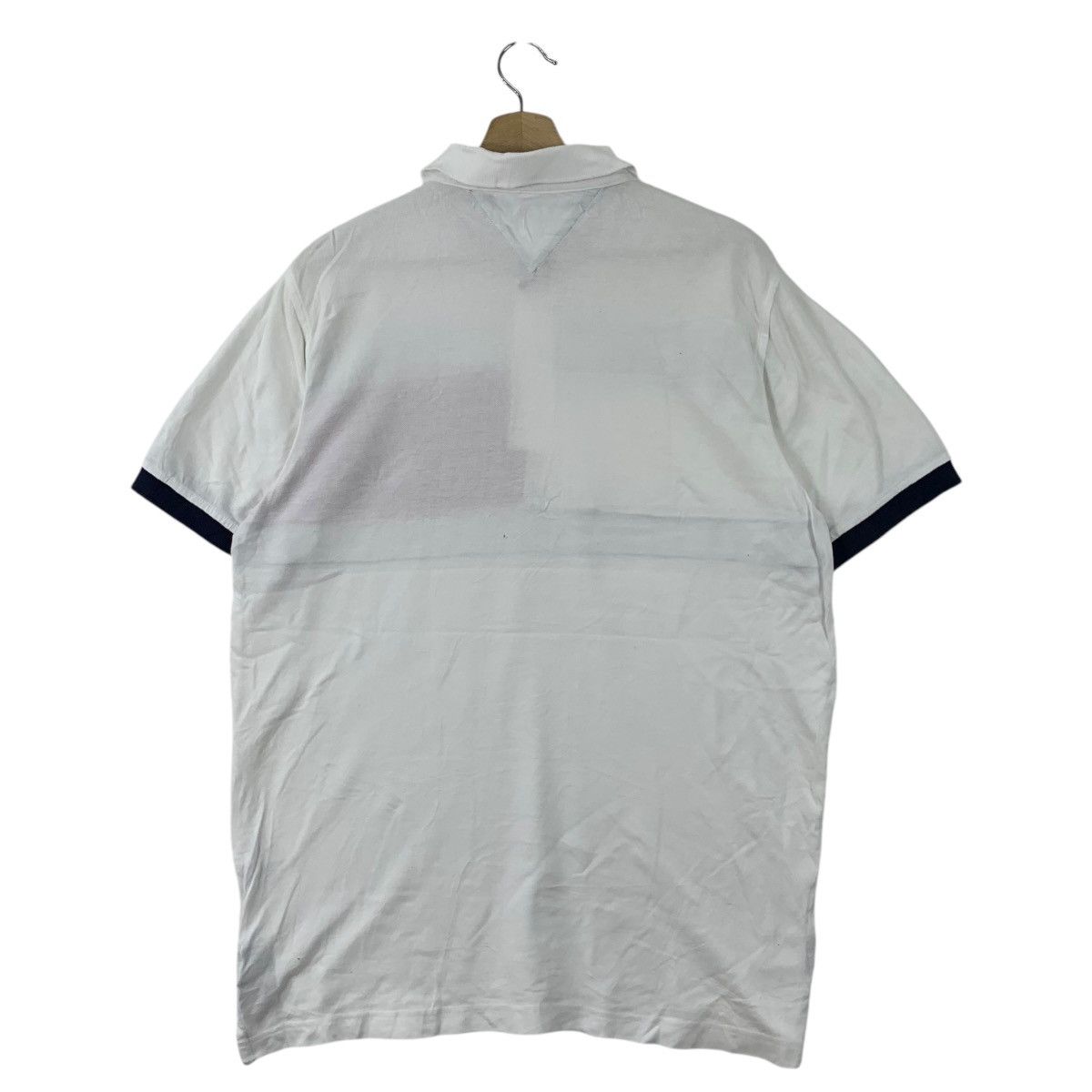 Tommy Hilfiger Vintage 90’ TOMMY HILFIGER HIP HOP Rap Polo Tee Shirt Top Size US XL / EU 56 / 4 - 4 Thumbnail