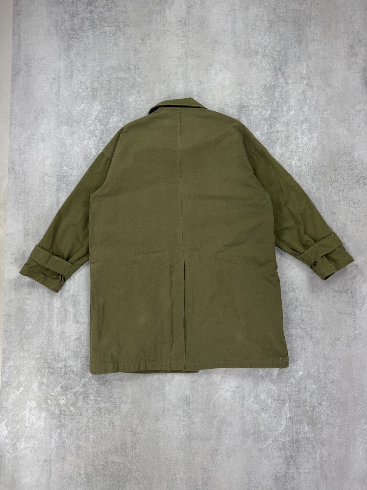 Japanese Brand Amekaji Japanese Military overcoat Mens military avantgarde Size US M / EU 48-50 / 2 - 7 Thumbnail