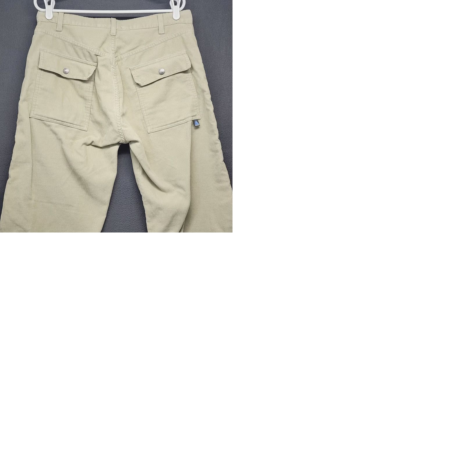 Levi's VINTAGE Levi's Silvertab Cargo Pants 33x34 Corduroy Beige Relaxed Y2K Skater Grunge Cords Mens Size US 33 - 10 Thumbnail