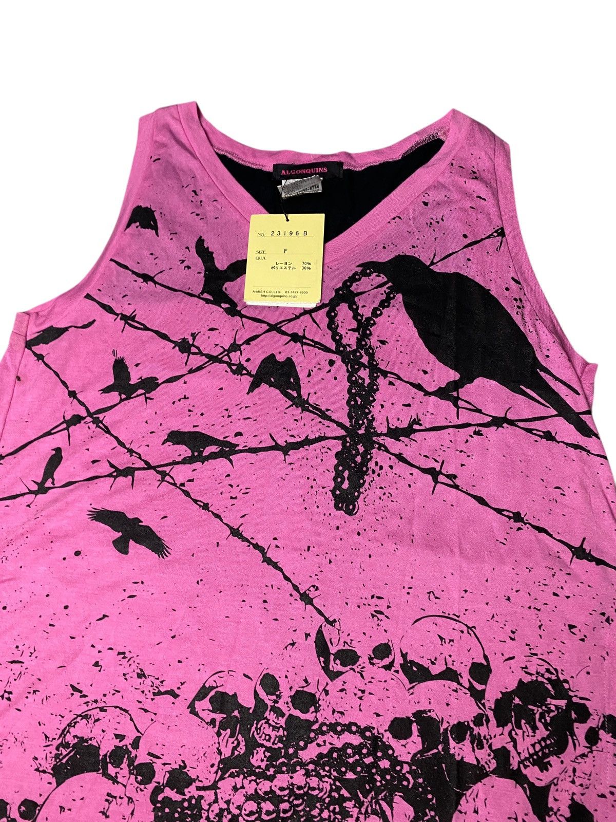 Beauty Beast × Hysteric Glamour × Japanese Brand 2000's Algonquins Grave Grunge Tanktop Size US S / EU 44-46 / 1 - 2 Thumbnail