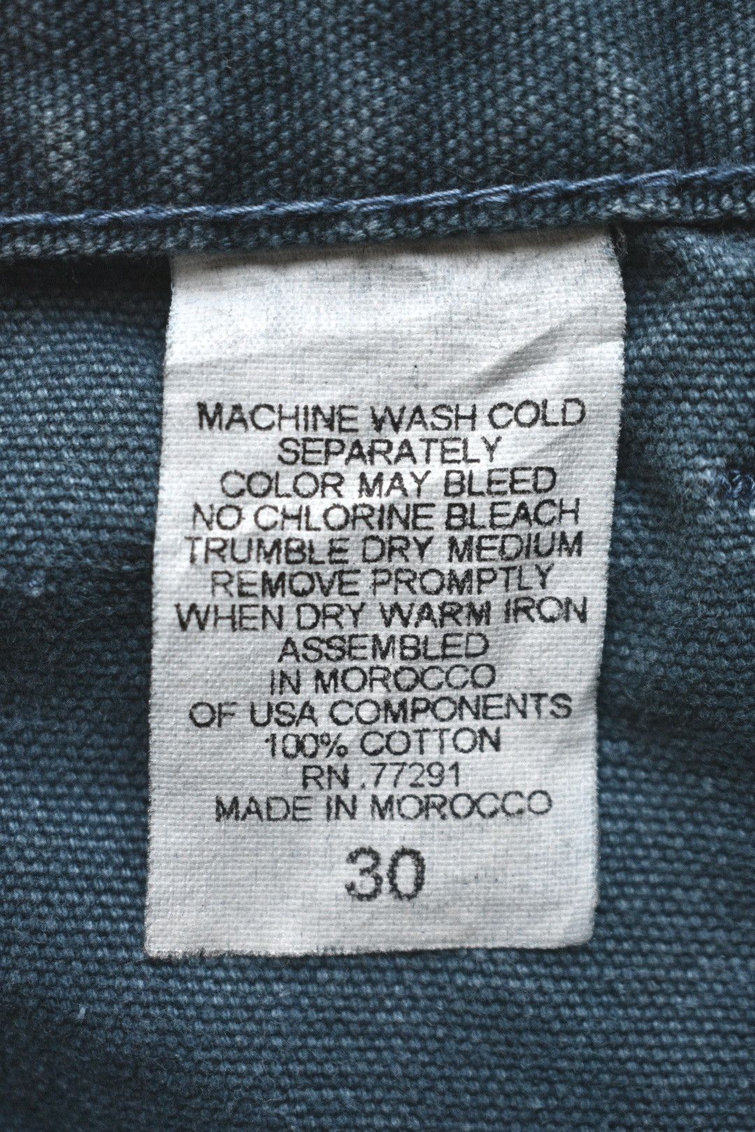 Tommy Hilfiger × Vintage Vintage Y2K Tommy Hilfiger Jeans Carpenter Shorts (30) Size US 30 / EU 46 - 6 Thumbnail