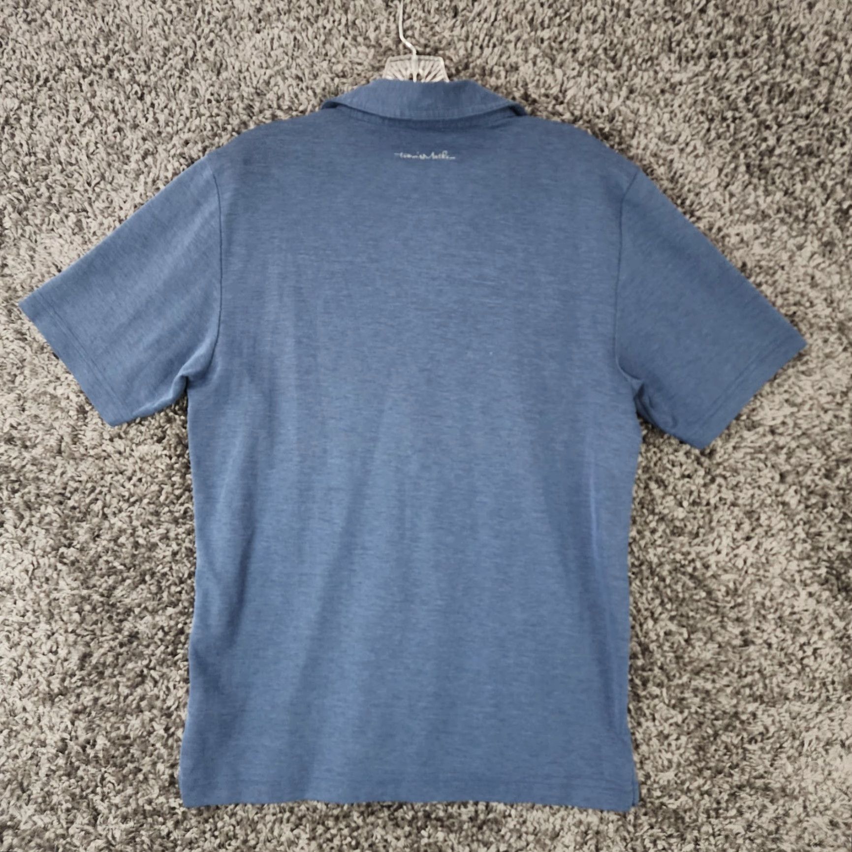 TravisMathew Travis Mathew Polo Short Sleeve Pocket Blue Gray Size S Mens Size US S / EU 44-46 / 1 - 5 Thumbnail
