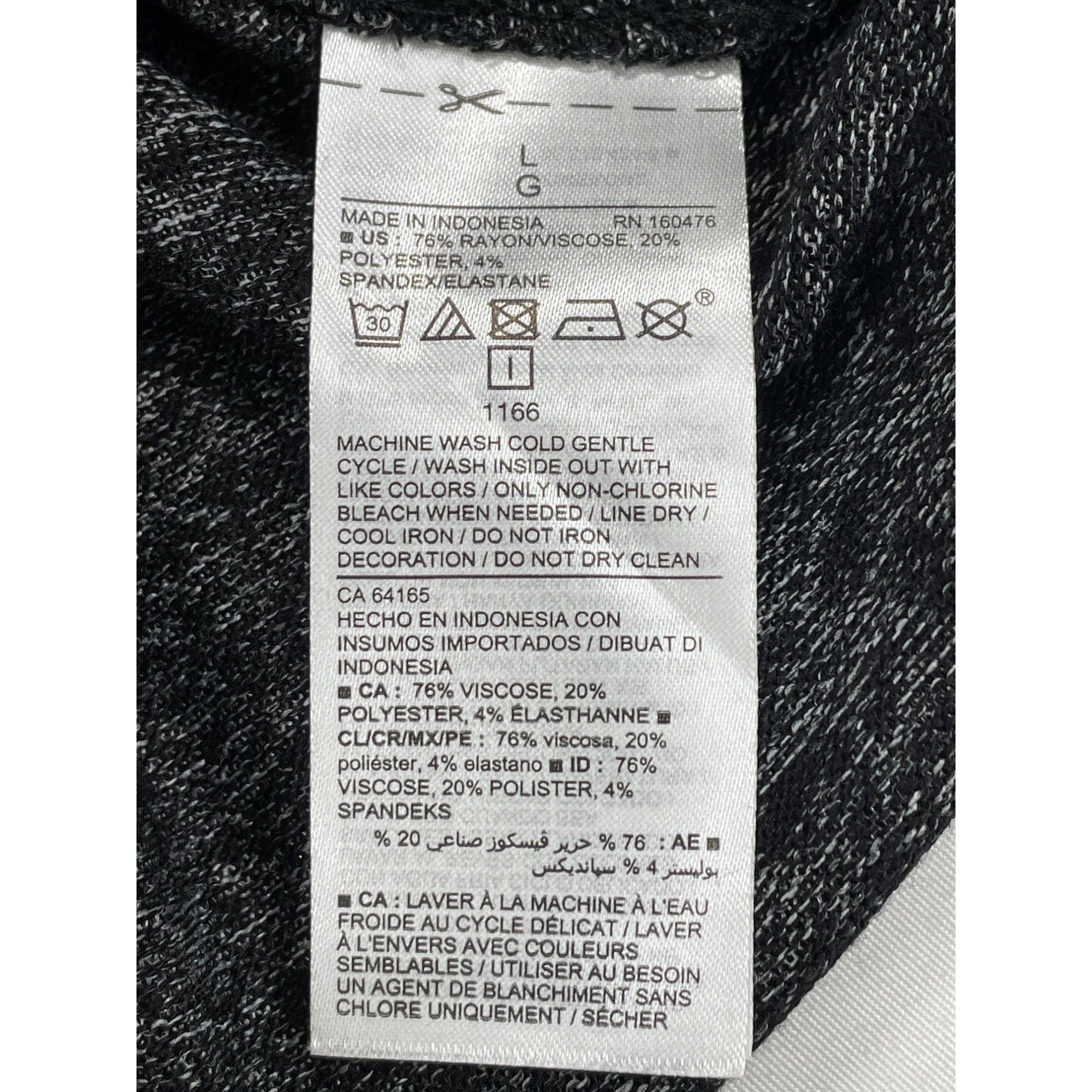 Old Navy Old Navy SKU 7643 Womens Long Heather Gray Tunic Dress Size Size L / US 10 / IT 46 - 7 Thumbnail