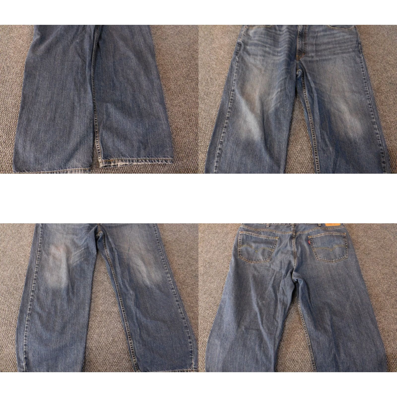Levi's Levi's Jeans 43x27 Blue Straight Regular Denim Classic Retro Mens Size US 43 - 8 Thumbnail