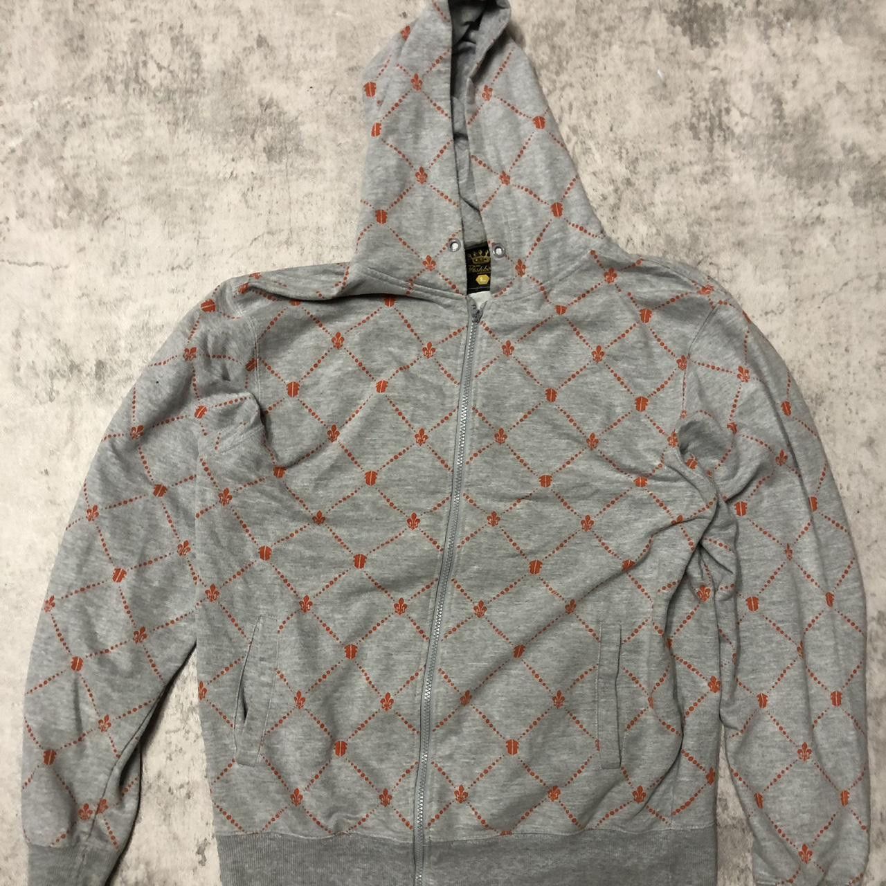Other Grey and orange zip up hoodie with a streetwear vibe Size US L / EU 52-54 / 3 - 1 Thumbnail
