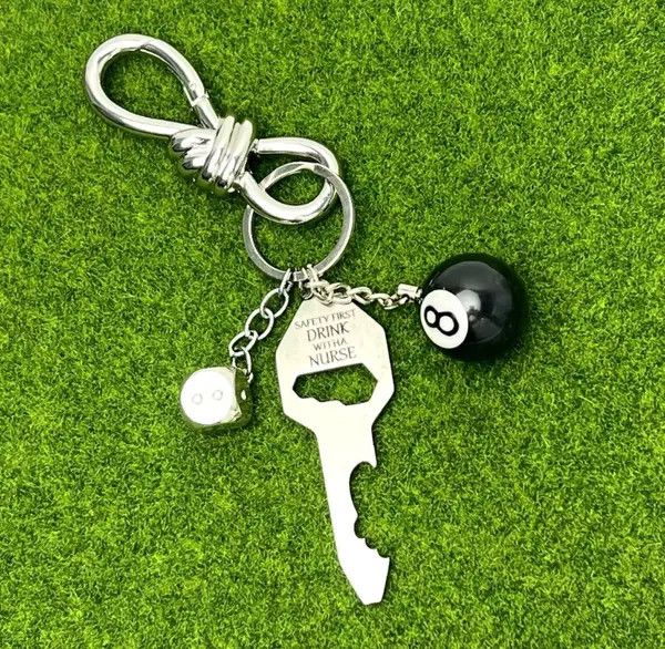 VIBE Silver Chain Jeans Carabiner Size ONE SIZE - 7 Thumbnail