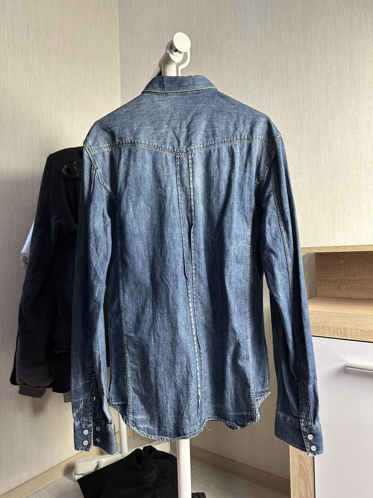 Pierre Balmain PIERRE BALMAIN DENIM SHIRT Size US M / EU 48-50 / 2 - 7 Thumbnail