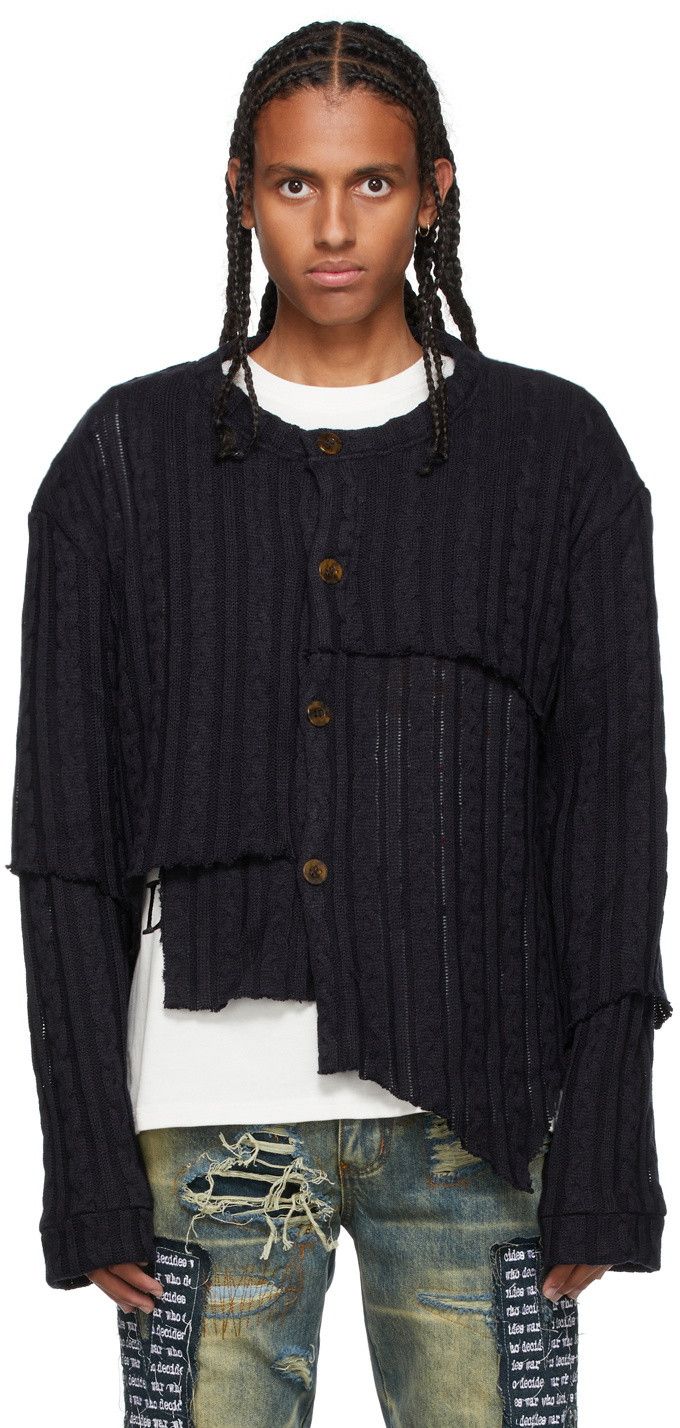 Who Decides War MRDR BRVDO Multilayer Cardigan Who Decides War Ev Bravado Size US XS / EU 42 / 0 - 1 Thumbnail