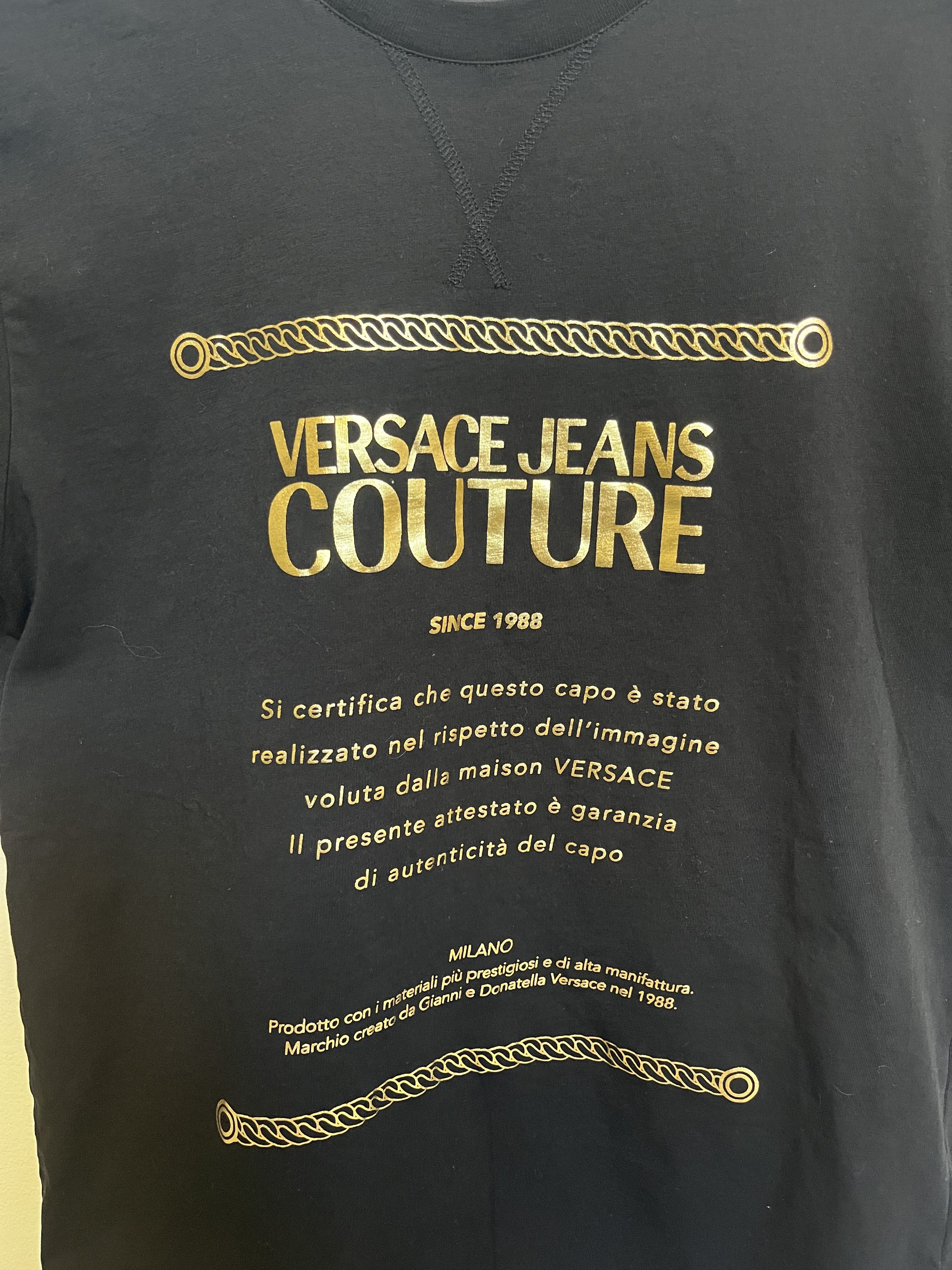 Versace Jeans Couture Certifica Since 1988 Size US M / EU 48-50 / 2 - 2 Thumbnail