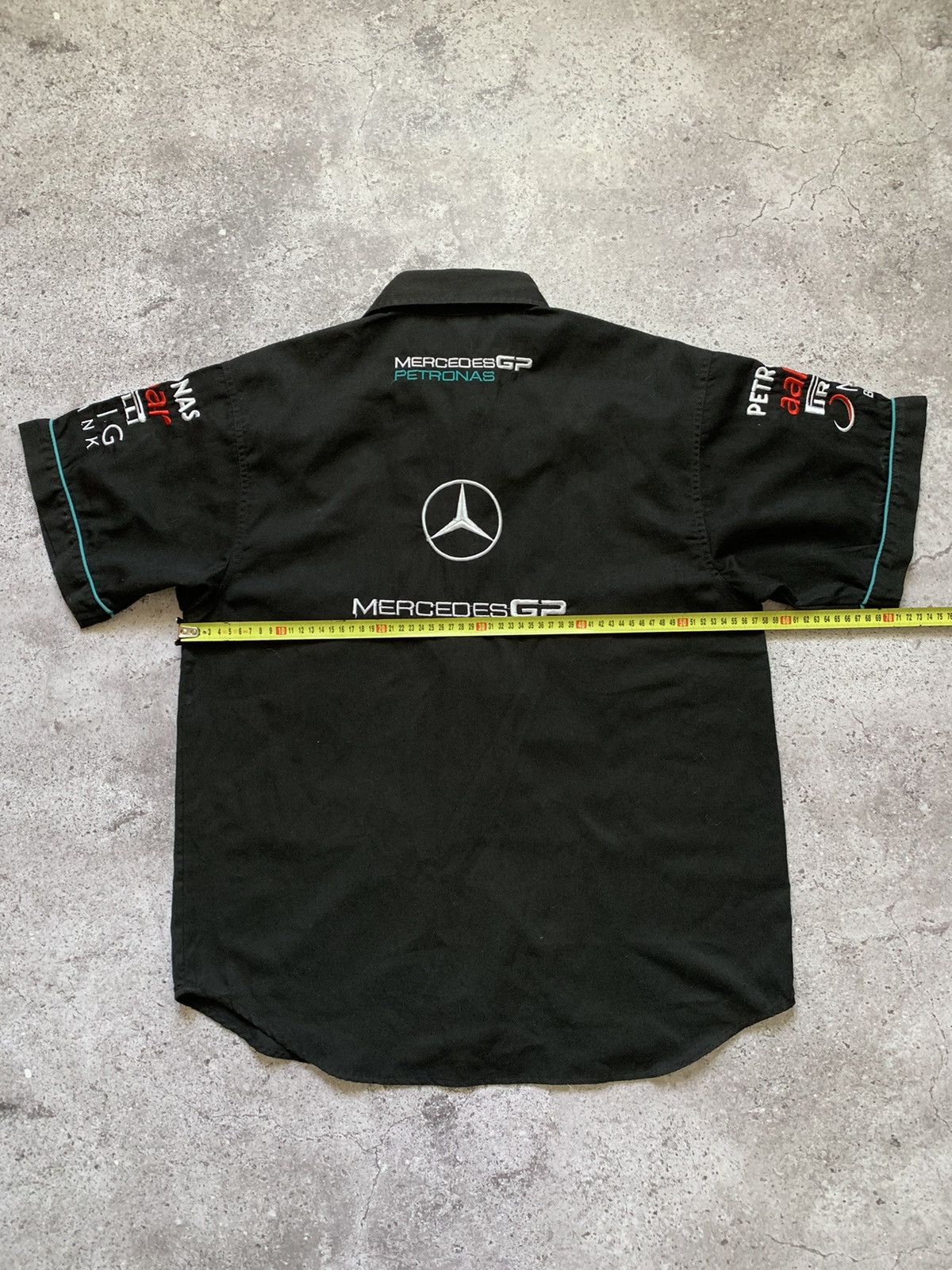 Formula 1 × Mercedes-Benz Mercedes Benz AMG Petronas Boss polo shirt F1 Size US M / EU 48-50 / 2 - 6 Thumbnail