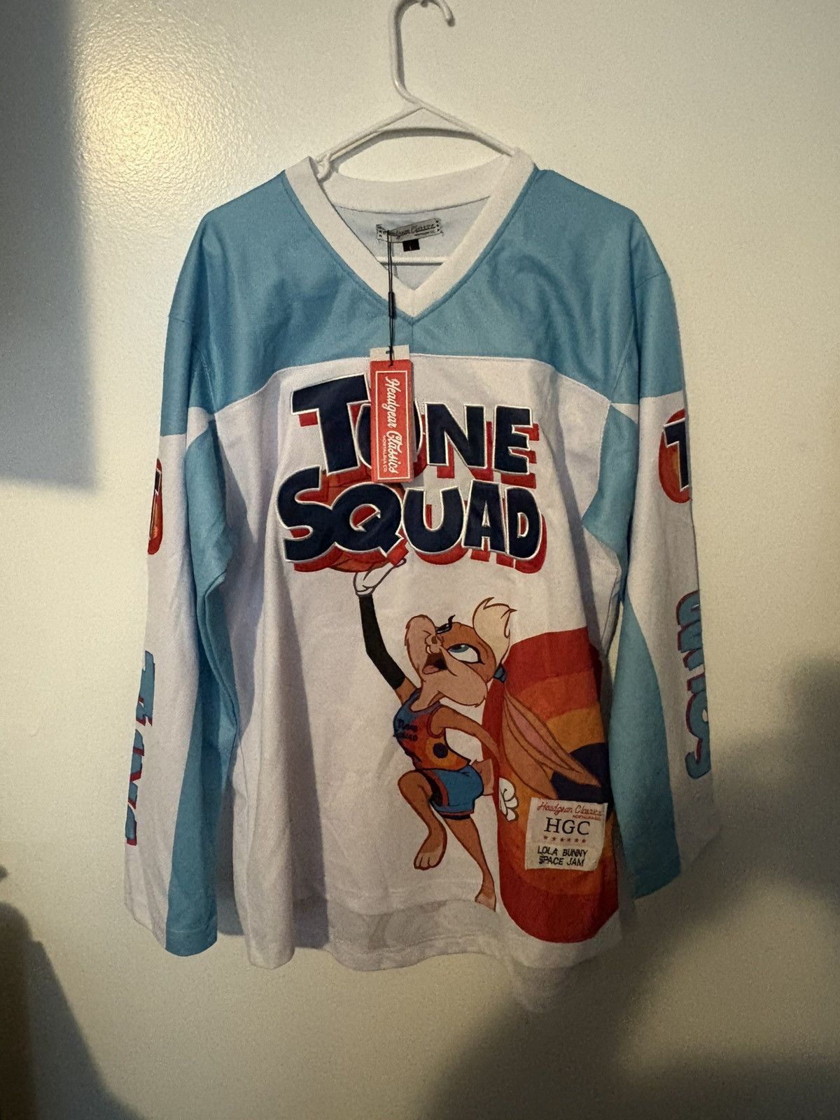 Other TUNE SQUAD Lola Bunny Headgear Classics Hockey Teal Jersey Size US L / EU 52-54 / 3 - 1 Thumbnail