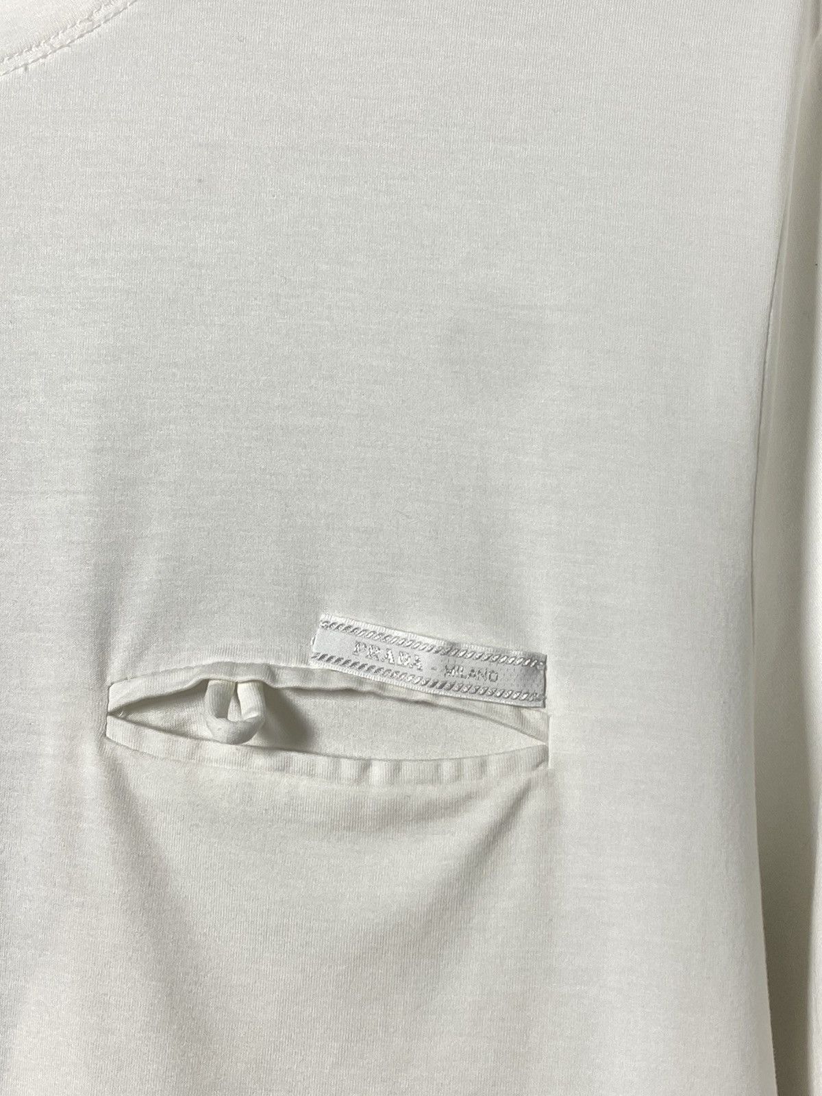 Designer × Prada Prada white tee Size US XL / EU 56 / 4 - 3 Thumbnail